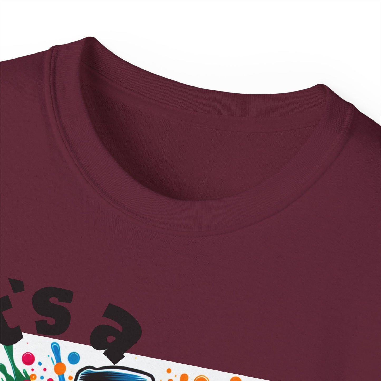 Simplisitee - It's a Vibe Unisex Ultra Cotton Tee - Funky Graphic Tee for Casual Outings & Parties