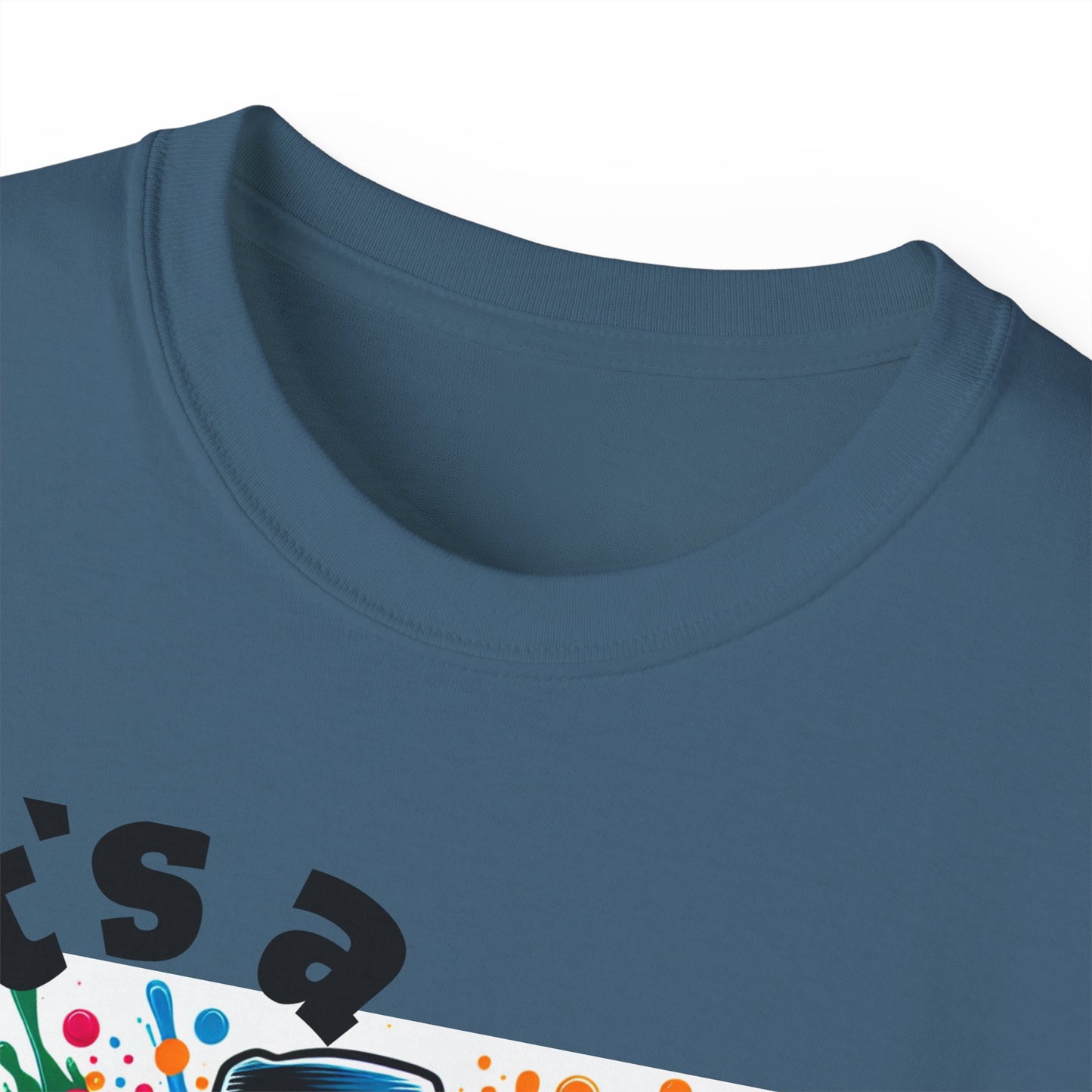 Simplisitee - It's a Vibe Unisex Ultra Cotton Tee - Funky Graphic Tee for Casual Outings & Parties