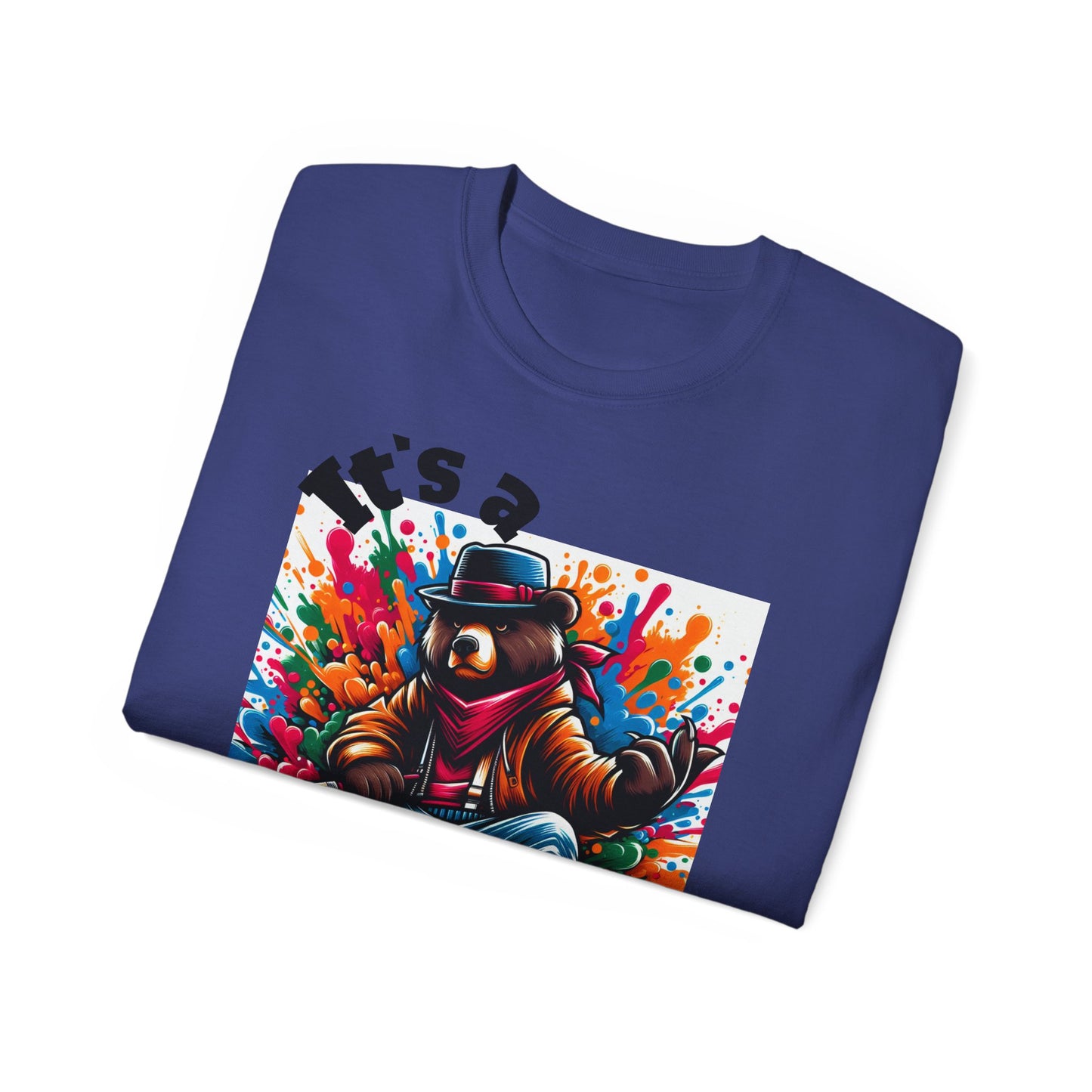 Simplisitee - It's a Vibe Unisex Ultra Cotton Tee - Funky Graphic Tee for Casual Outings & Parties