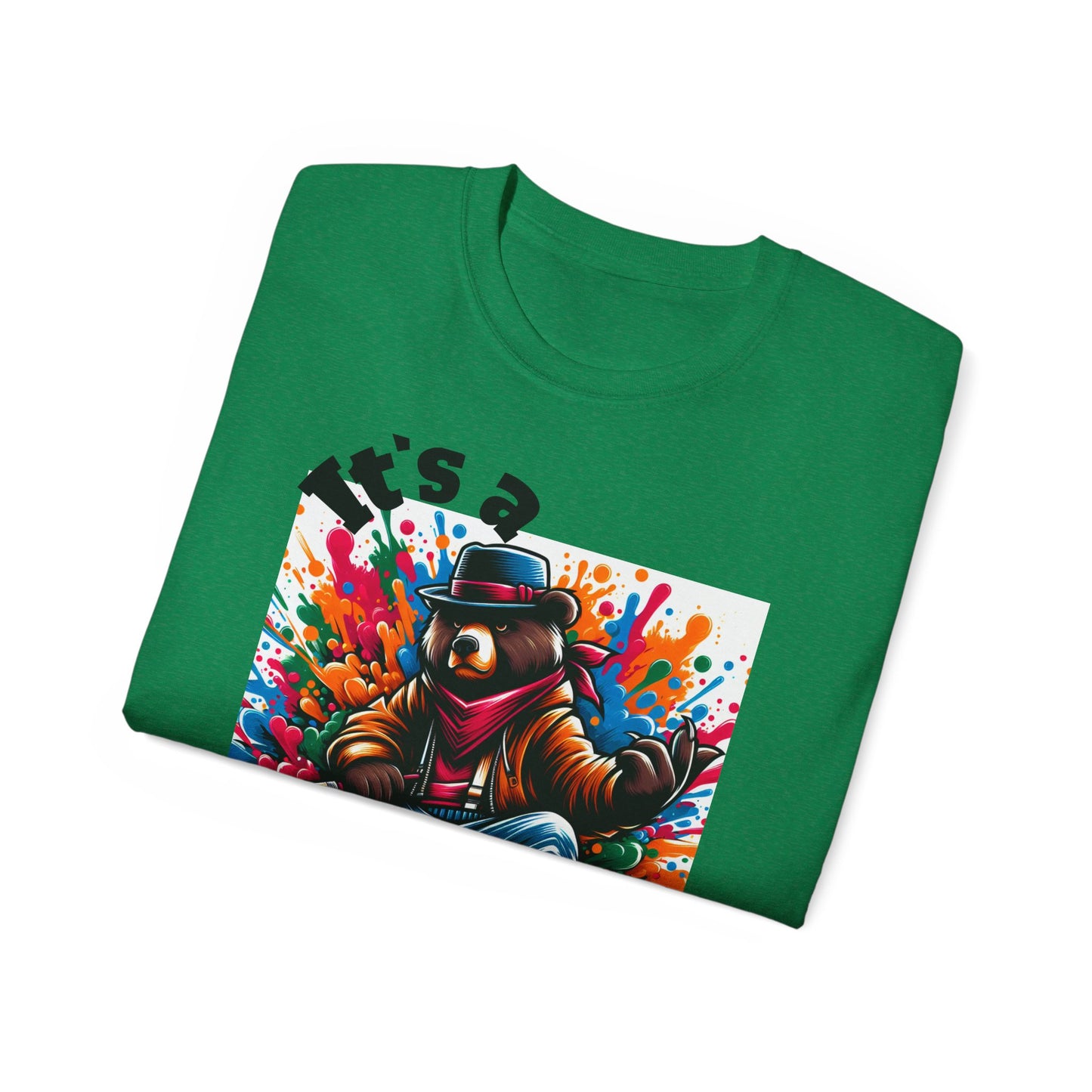 Simplisitee - It's a Vibe Unisex Ultra Cotton Tee - Funky Graphic Tee for Casual Outings & Parties