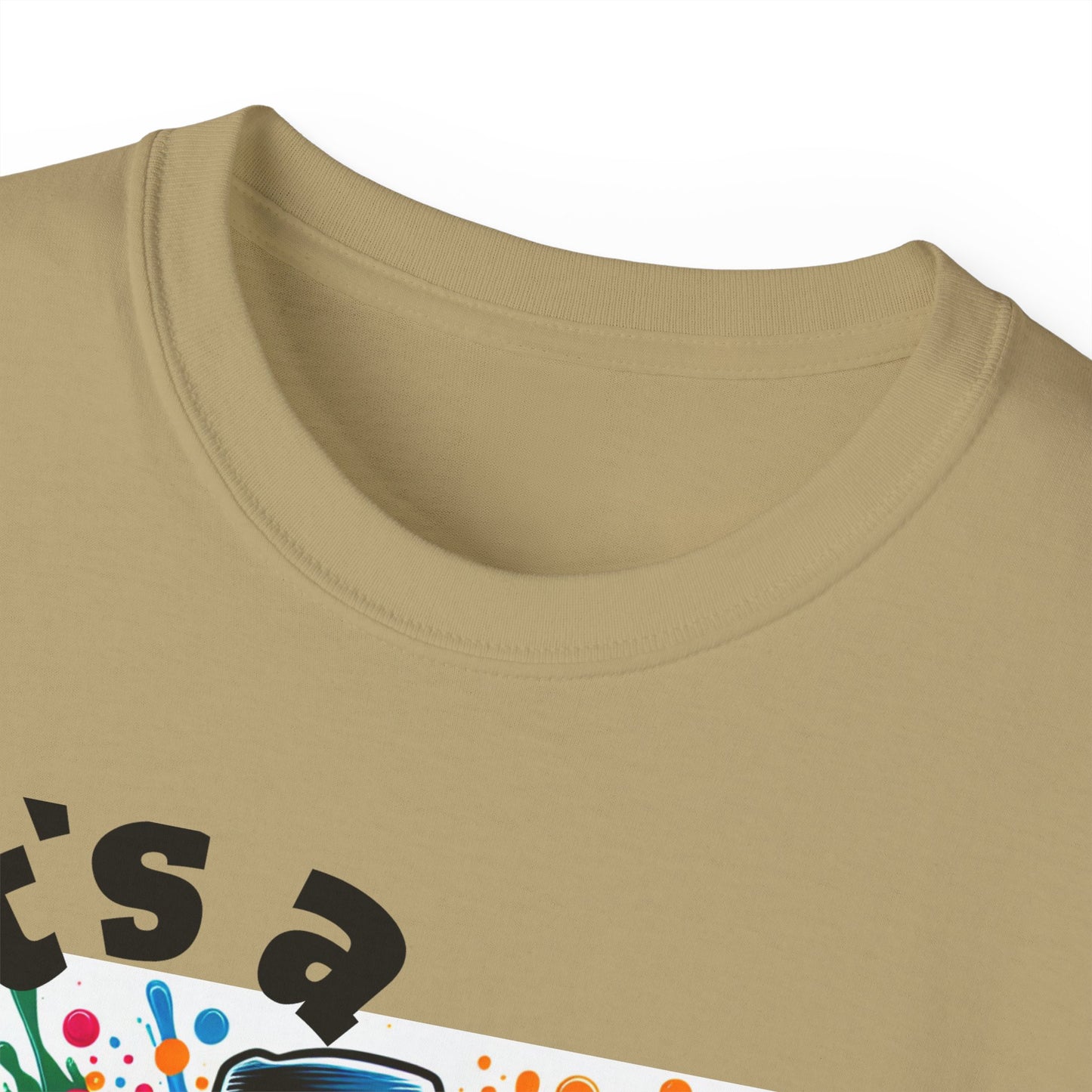 Simplisitee - It's a Vibe Unisex Ultra Cotton Tee - Funky Graphic Tee for Casual Outings & Parties