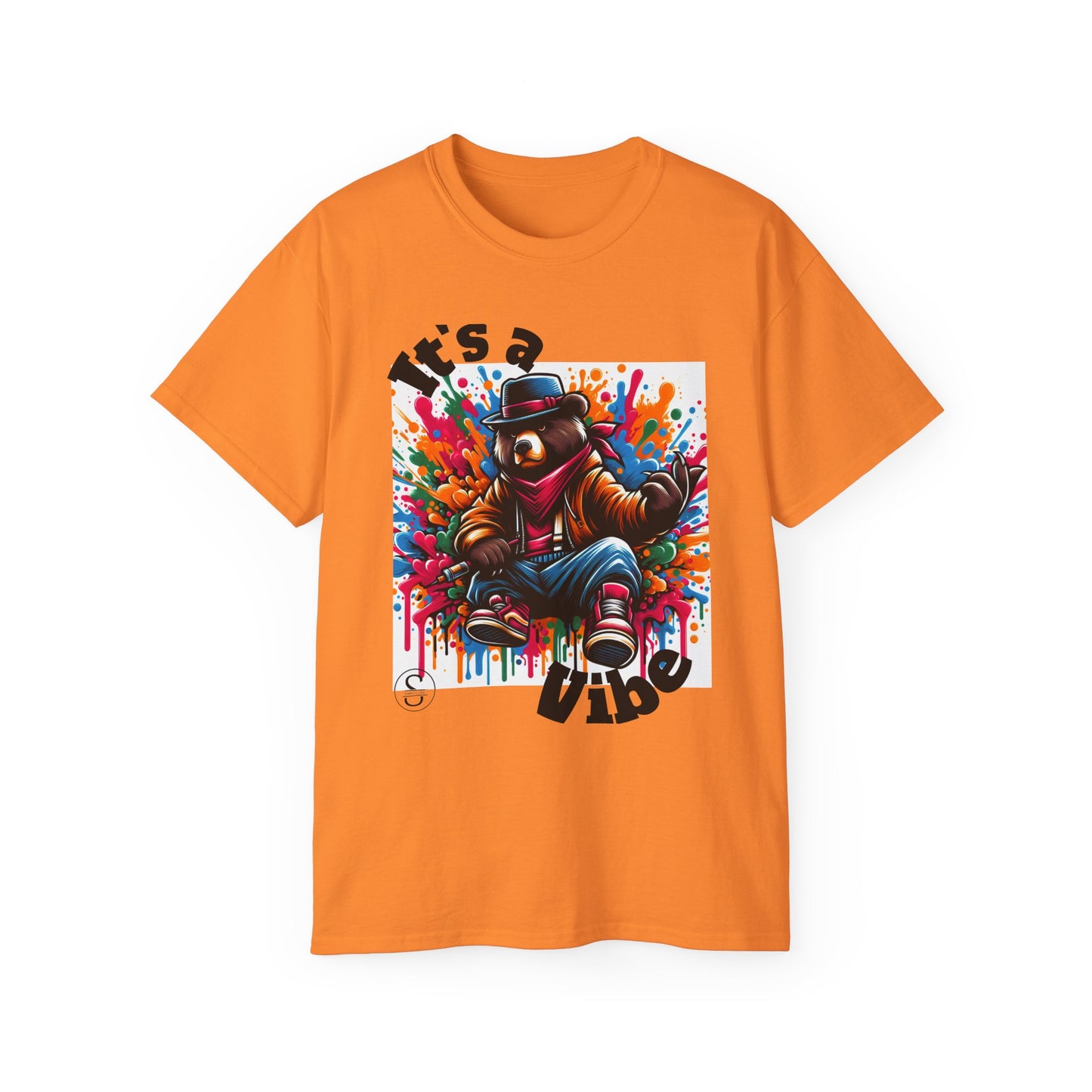 Simplisitee - It's a Vibe Unisex Ultra Cotton Tee - Funky Graphic Tee for Casual Outings & Parties