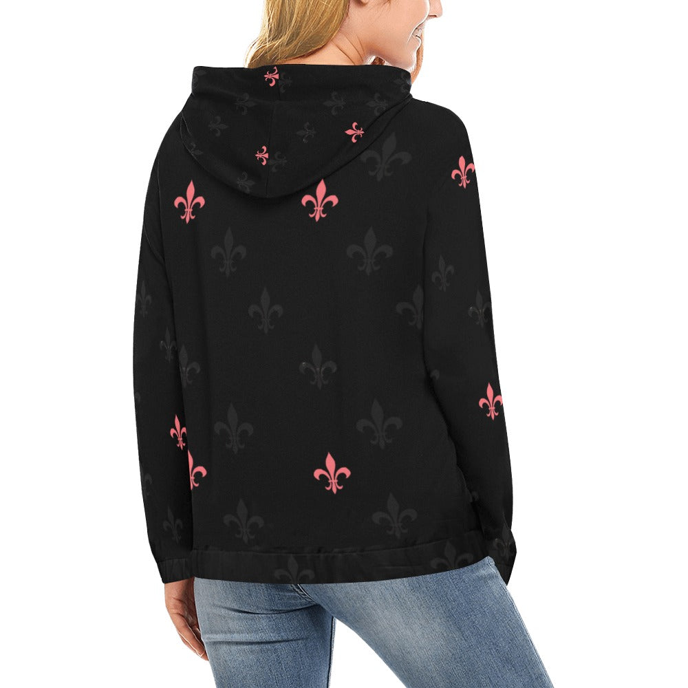 Untitled design (16) All Over Print Hoodie for Women (USA Size) (Model H13)