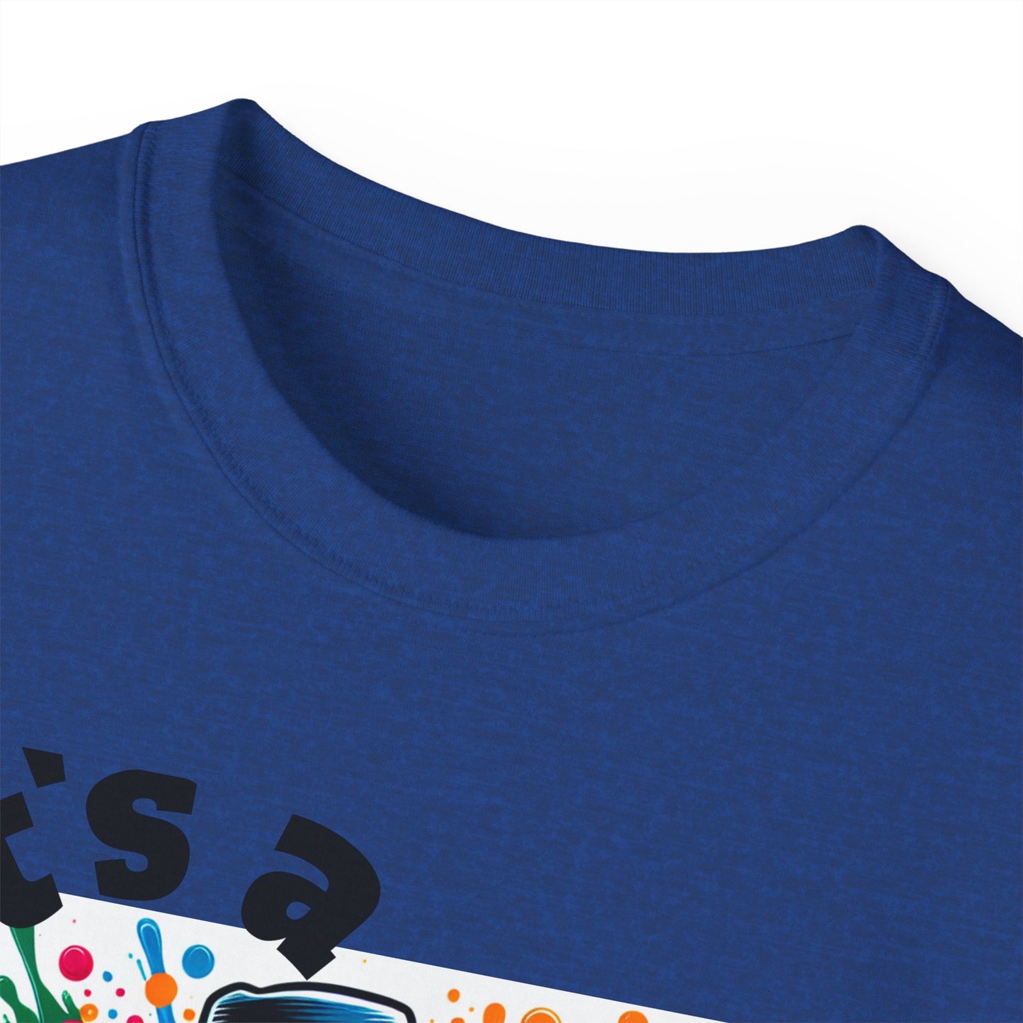 Simplisitee - It's a Vibe Unisex Ultra Cotton Tee - Funky Graphic Tee for Casual Outings & Parties