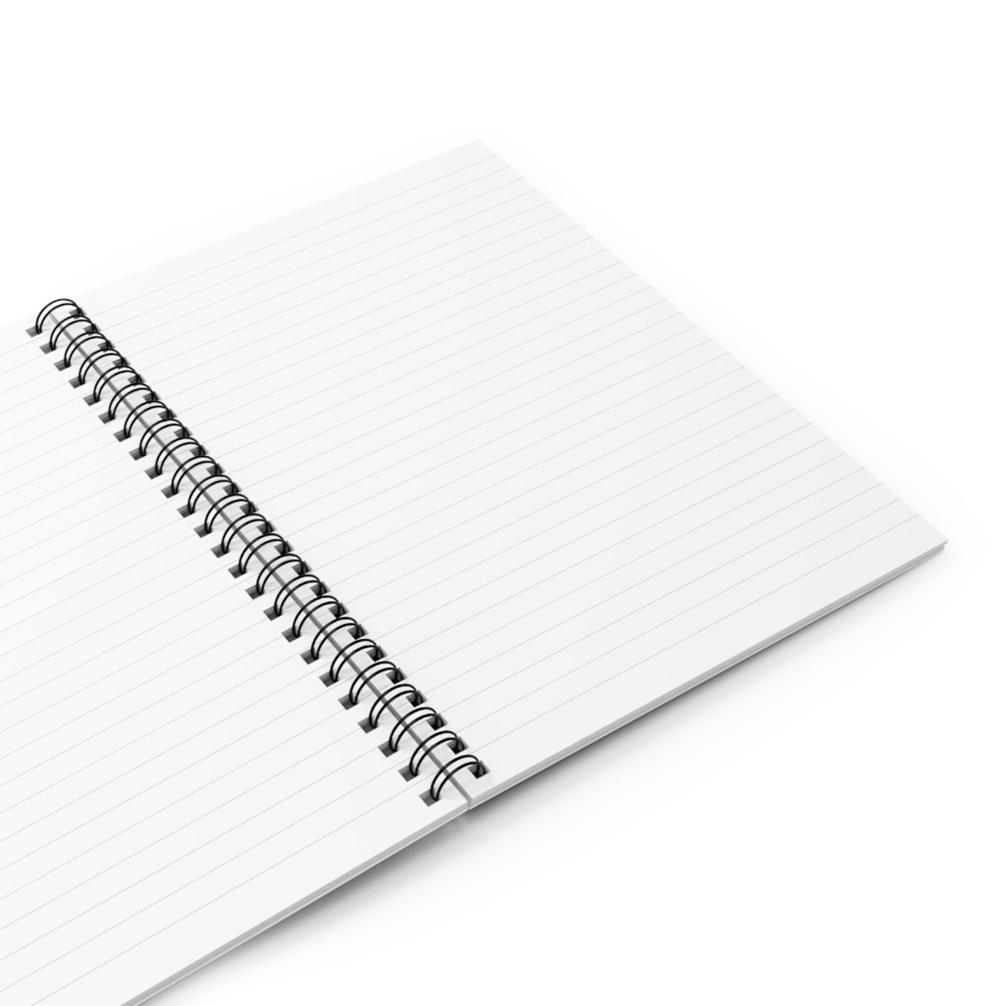 Simplisitee - Elegant Gothic Spiral Notebook - Ruled Line for Art Lovers