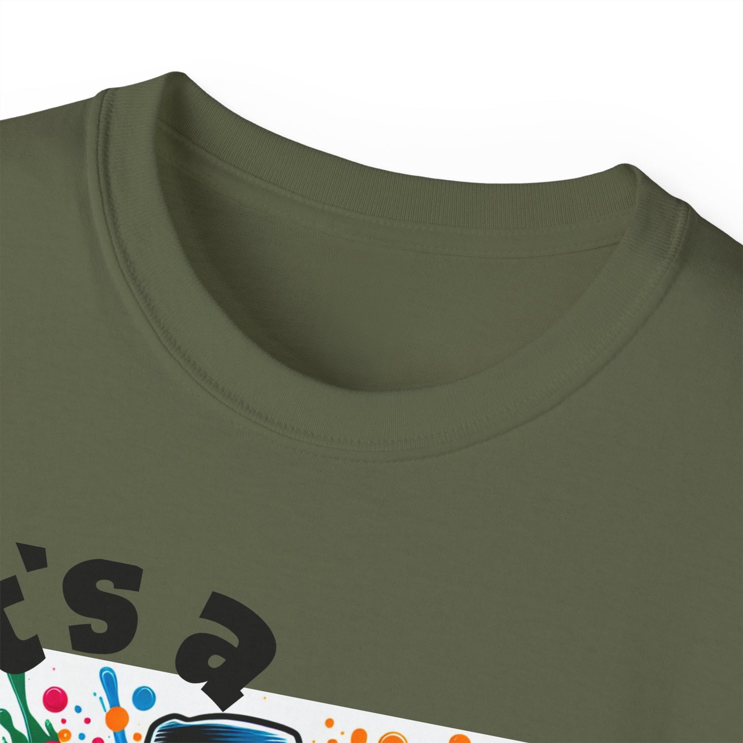 Simplisitee - It's a Vibe Unisex Ultra Cotton Tee - Funky Graphic Tee for Casual Outings & Parties