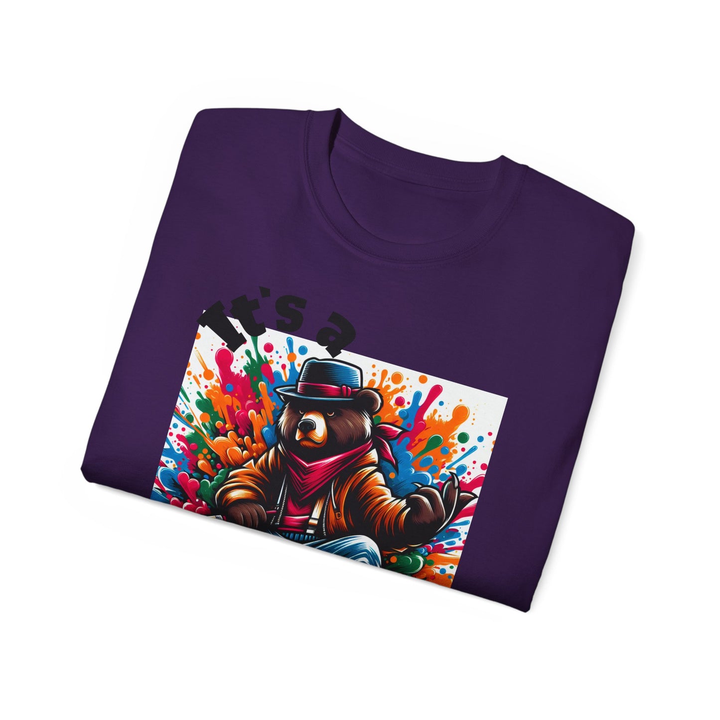 Simplisitee - It's a Vibe Unisex Ultra Cotton Tee - Funky Graphic Tee for Casual Outings & Parties