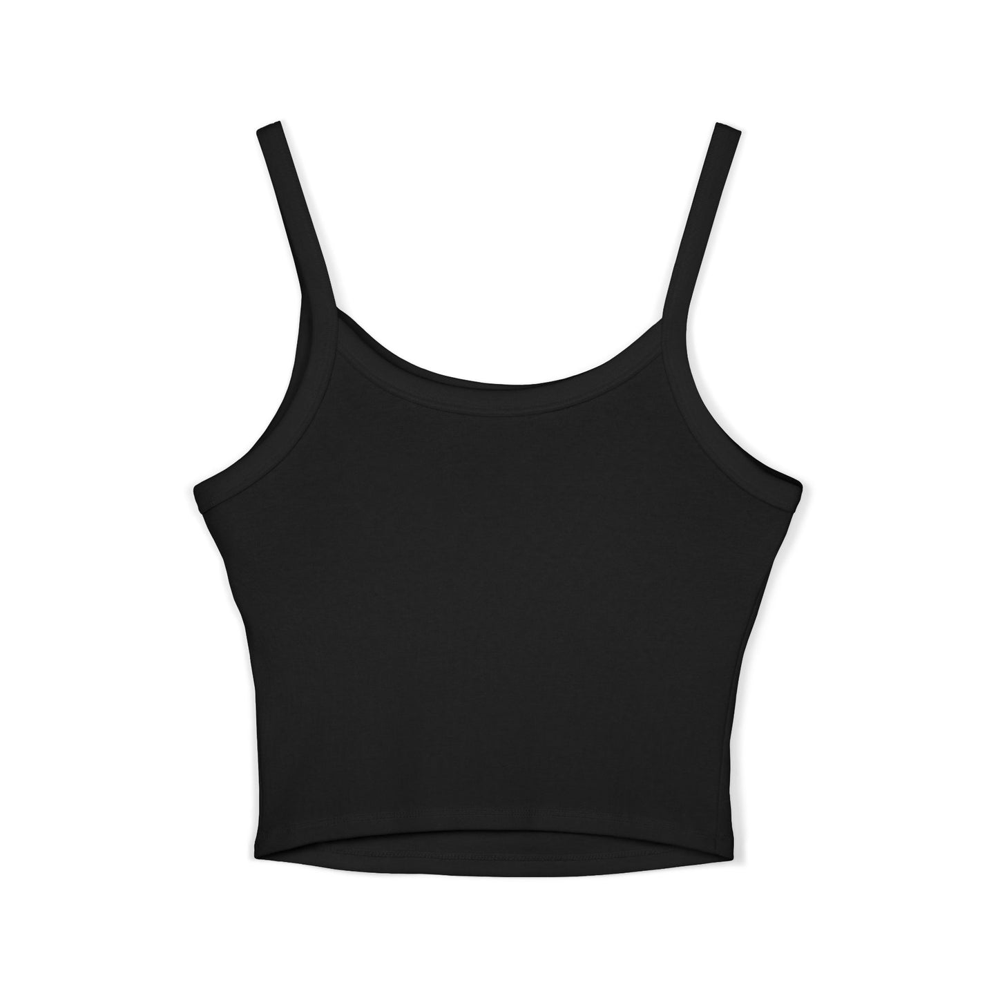 Simplisitee - Chic Women's Spaghetti Strap Tank Top with Artistic Hair Design, Summer Fashion Top, Casual Outfit, Gift for Her, Trendy Apparel