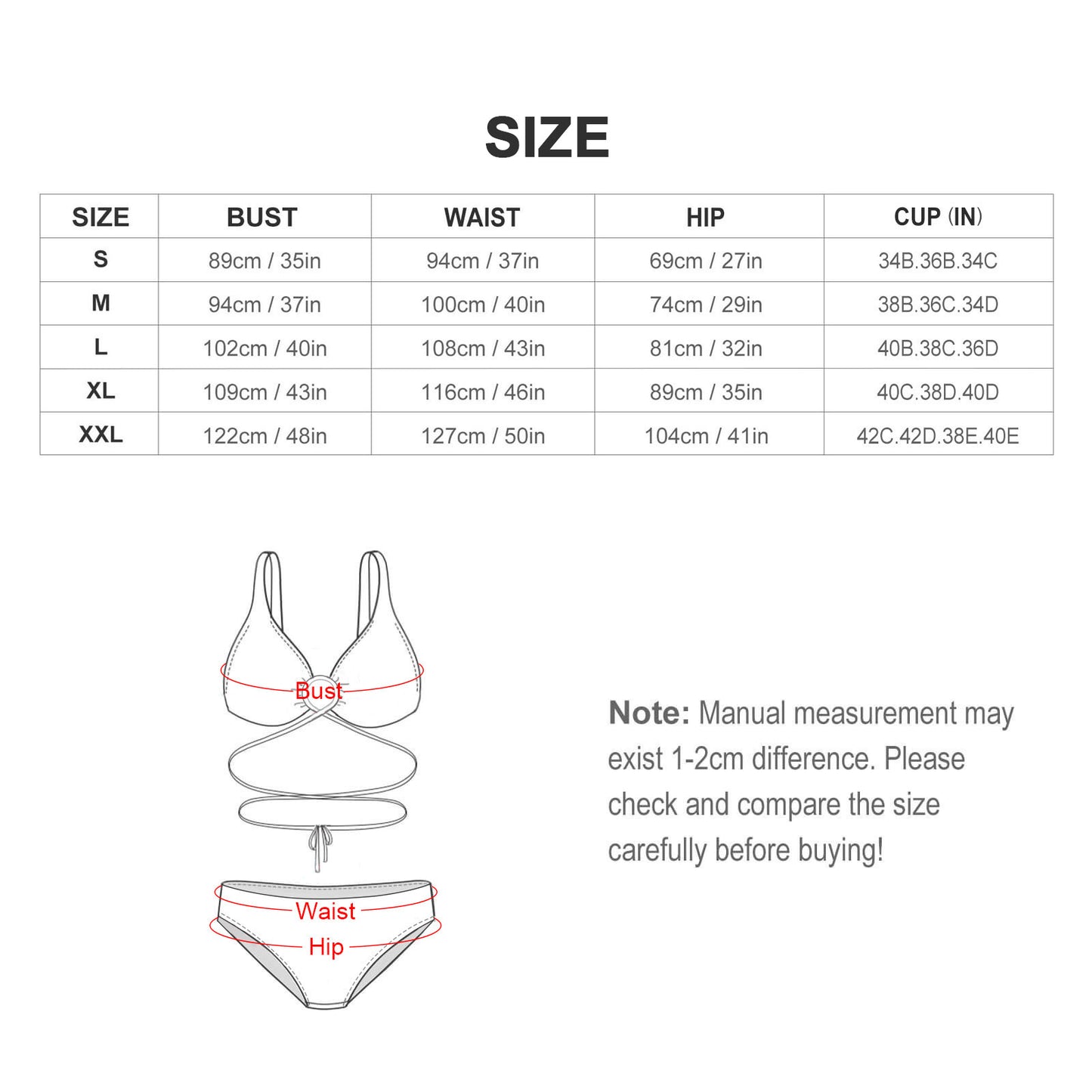 Bikini Swimsuit (F2020-4)