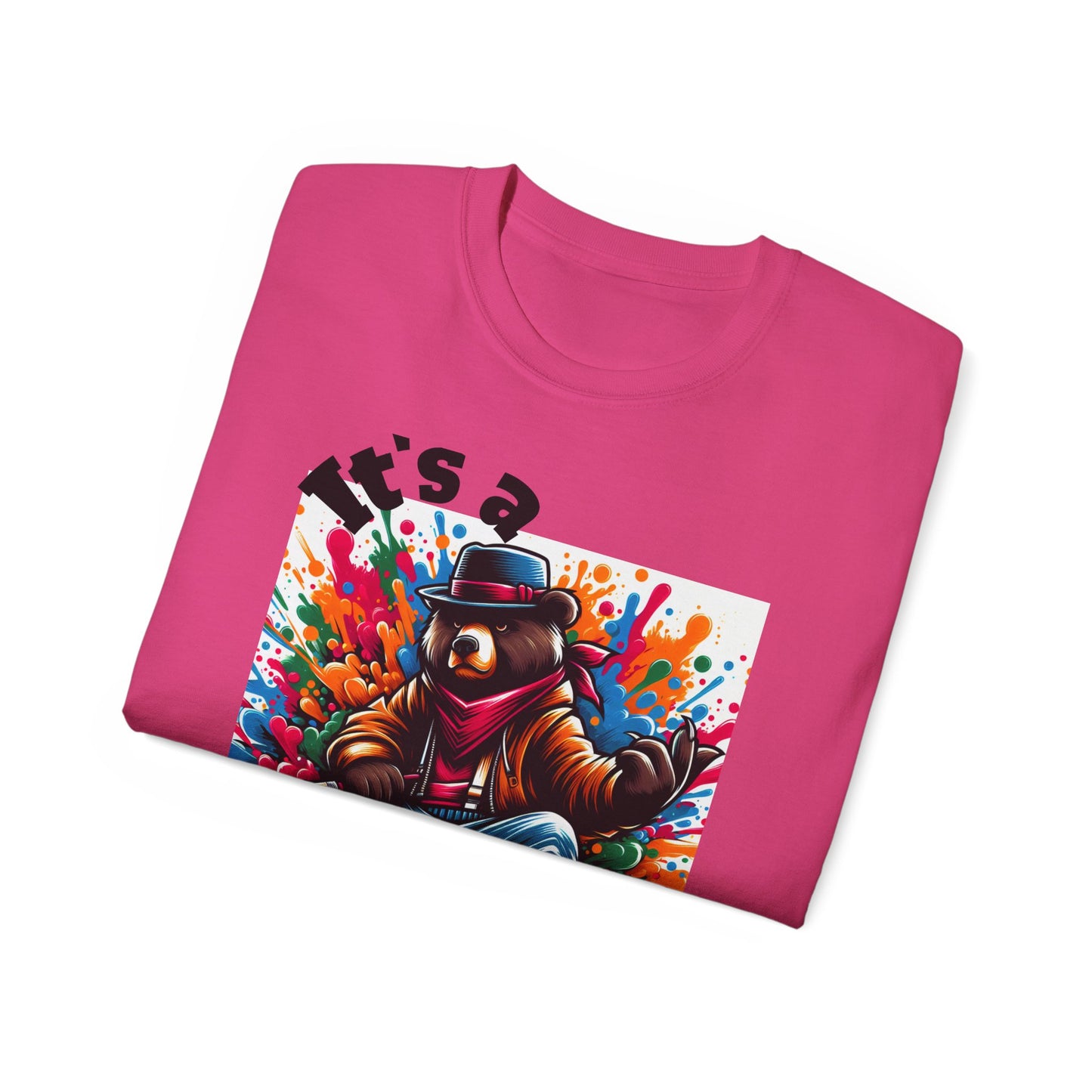 Simplisitee - It's a Vibe Unisex Ultra Cotton Tee - Funky Graphic Tee for Casual Outings & Parties