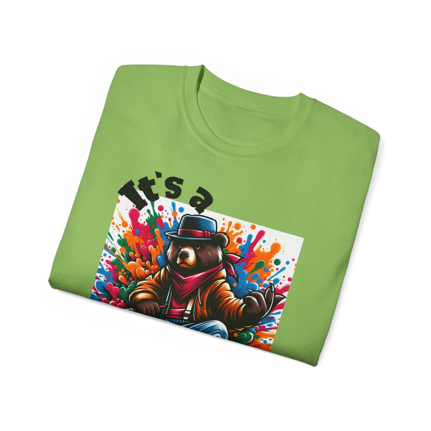 Simplisitee - It's a Vibe Unisex Ultra Cotton Tee - Funky Graphic Tee for Casual Outings & Parties