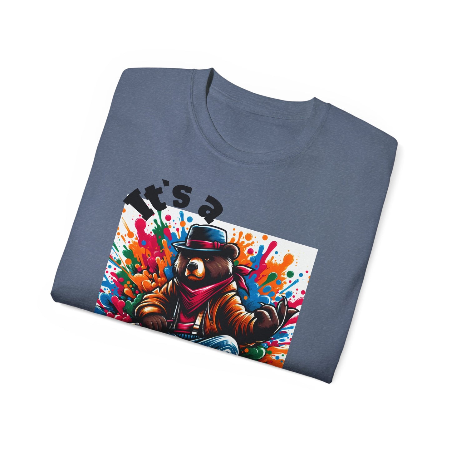Simplisitee - It's a Vibe Unisex Ultra Cotton Tee - Funky Graphic Tee for Casual Outings & Parties