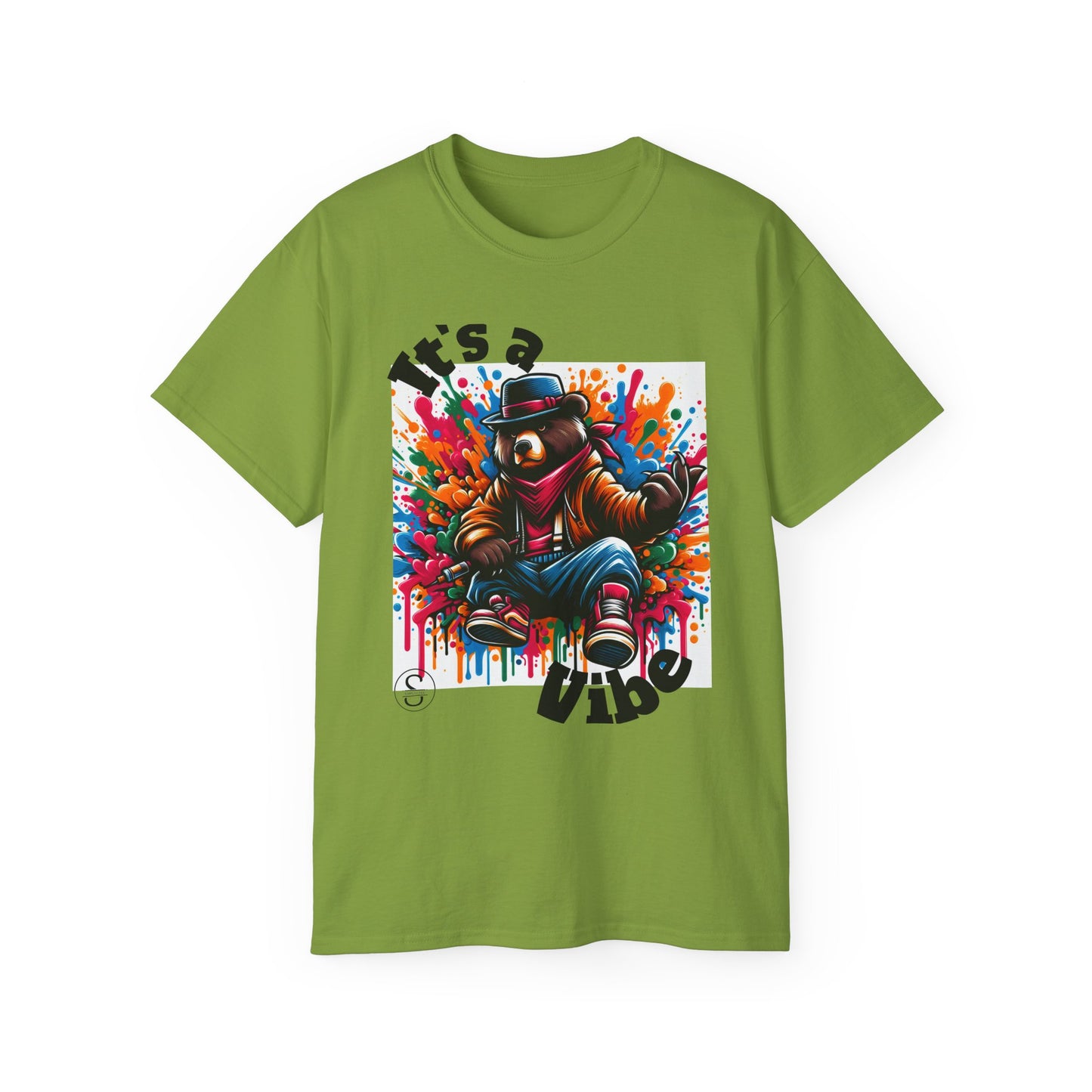 Simplisitee - It's a Vibe Unisex Ultra Cotton Tee - Funky Graphic Tee for Casual Outings & Parties