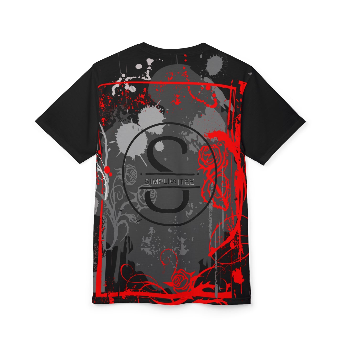 Simplisitee - Edgy Graphic Unisex Cut & Sew Tee - Urban Style Shirt