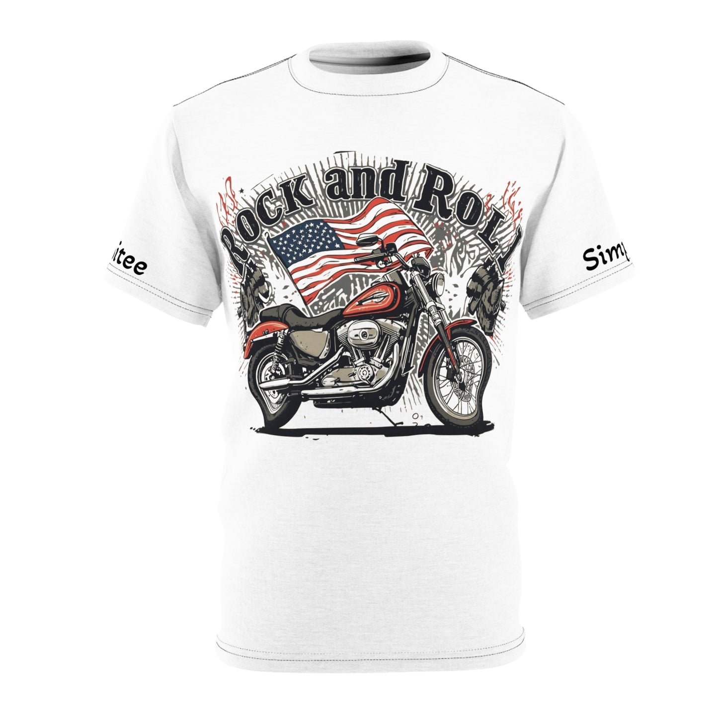 Rock and Roll Motorcycle Tee