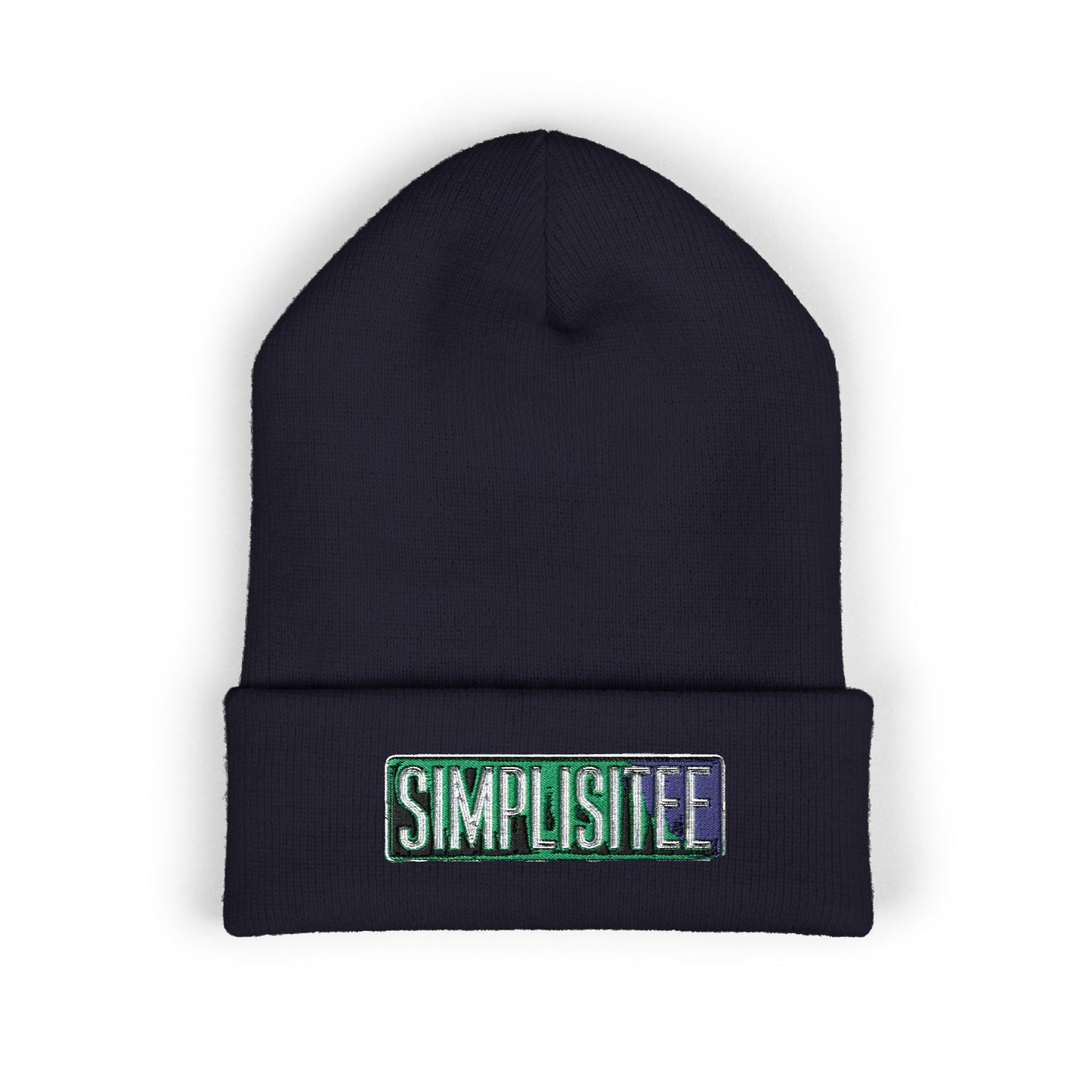 Trendy Embroidered Beanie,  Simplisitee - Fashionable Winter Hat, Cozy Knit Cap, Gift for Him/Her, Street Style Accessory