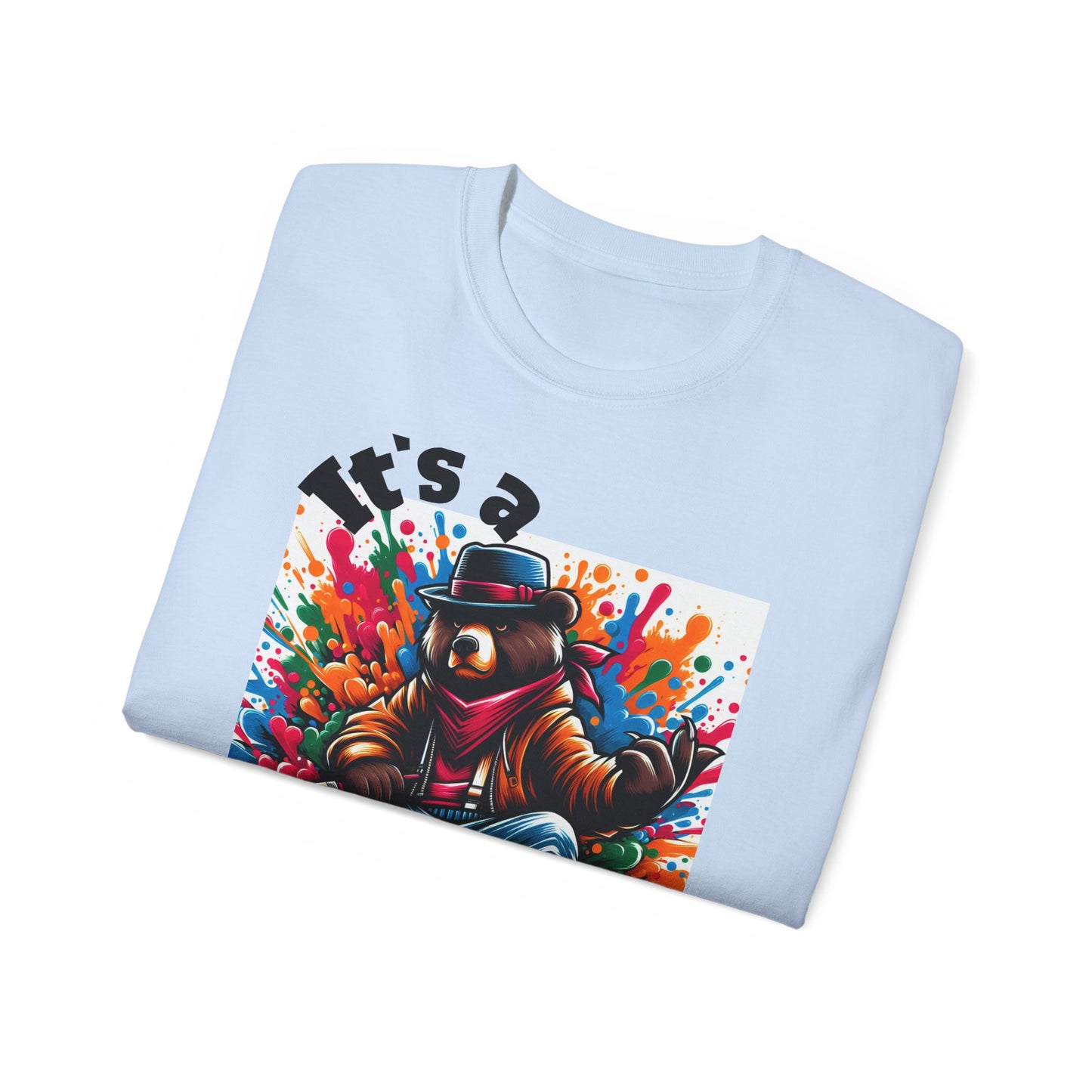 Simplisitee - It's a Vibe Unisex Ultra Cotton Tee - Funky Graphic Tee for Casual Outings & Parties