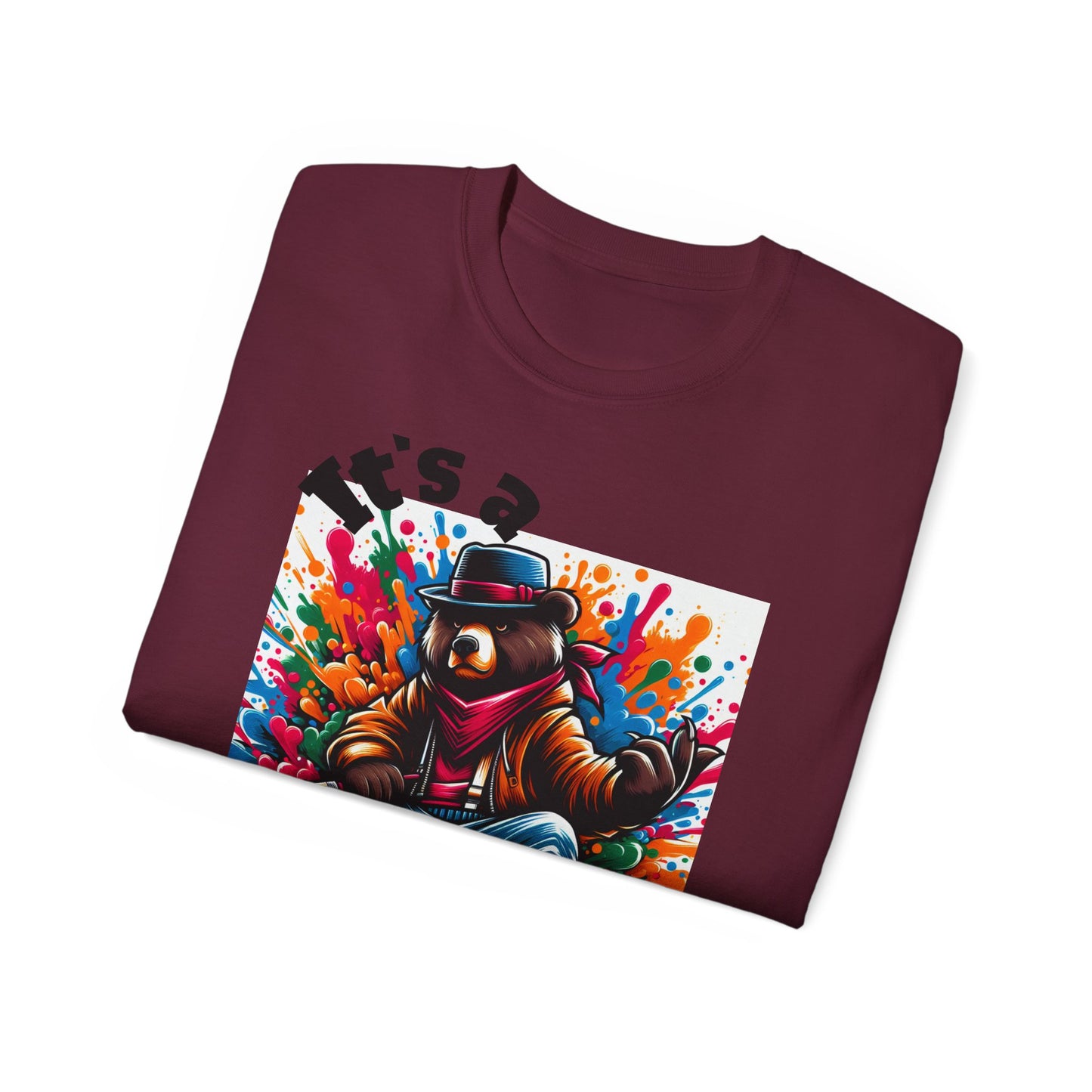 Simplisitee - It's a Vibe Unisex Ultra Cotton Tee - Funky Graphic Tee for Casual Outings & Parties