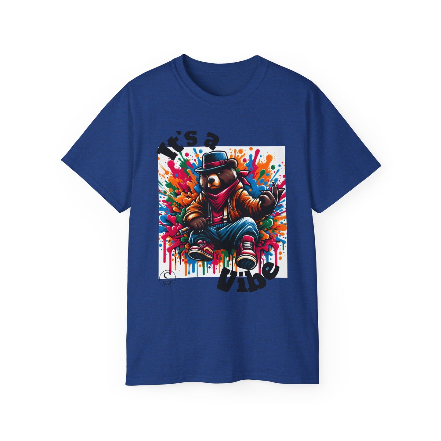 Simplisitee - It's a Vibe Unisex Ultra Cotton Tee - Funky Graphic Tee for Casual Outings & Parties
