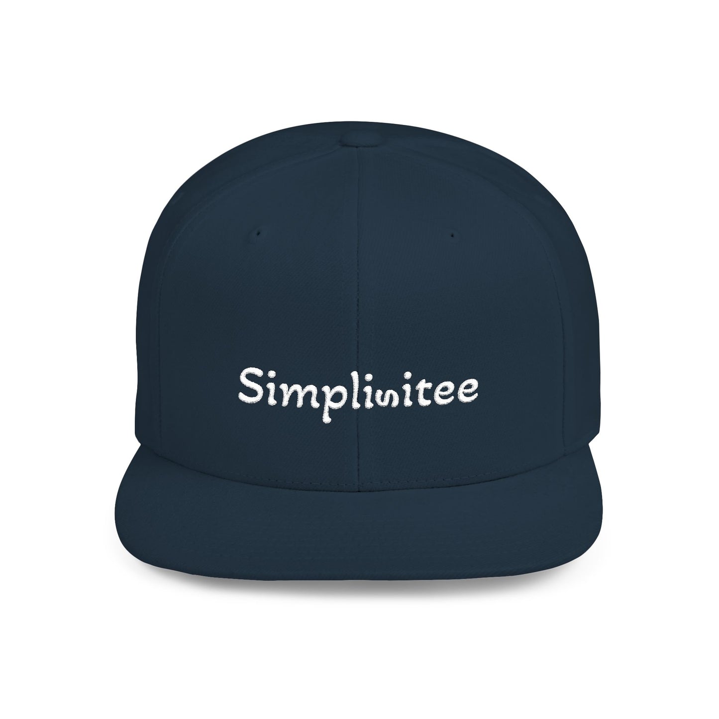 Simplisitee - Stylish Flat Bill Snapback Hat, Trendy Cap, Streetwear Essential, Casual Fashion Accessory, Gift for Him/Her, Comfortable and Adjustable