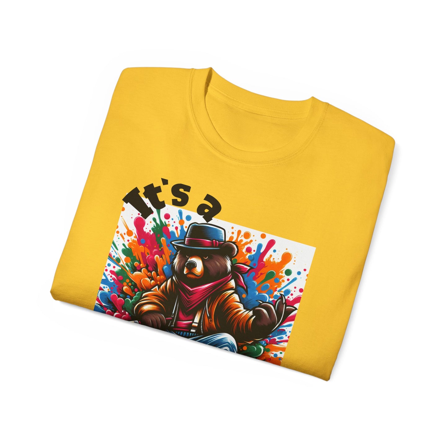 Simplisitee - It's a Vibe Unisex Ultra Cotton Tee - Funky Graphic Tee for Casual Outings & Parties