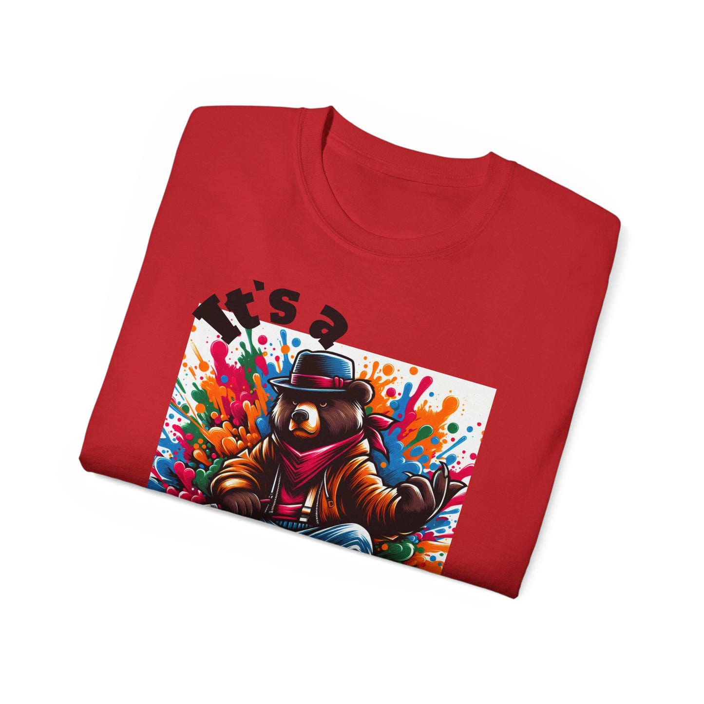 Simplisitee - It's a Vibe Unisex Ultra Cotton Tee - Funky Graphic Tee for Casual Outings & Parties