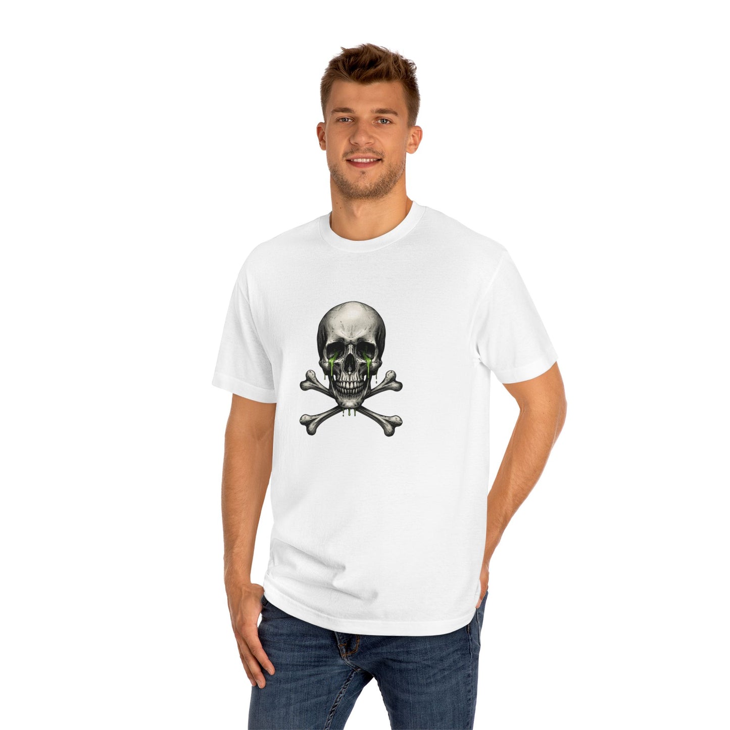 Skull & Crossbones Unisex Tee, Edgy Graphic Shirt