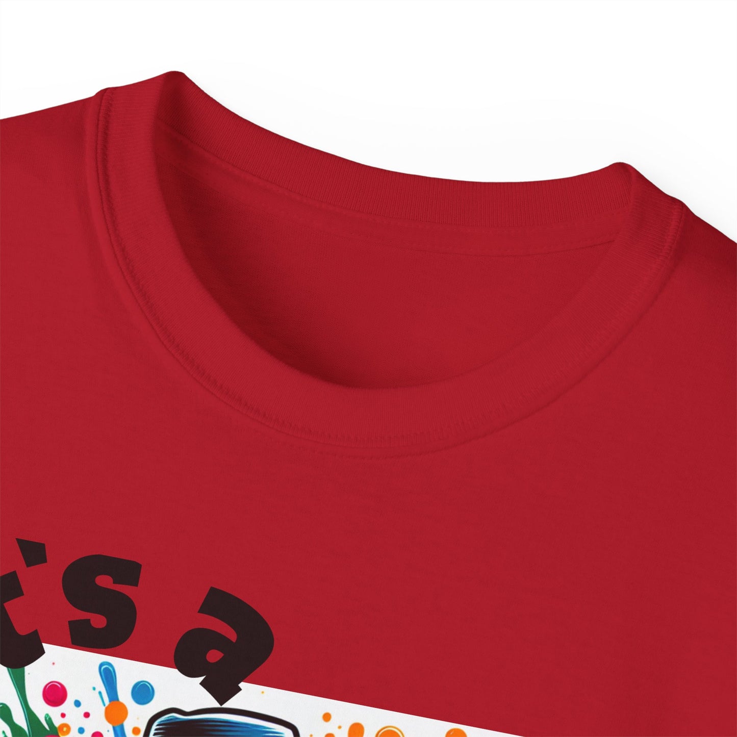 Simplisitee - It's a Vibe Unisex Ultra Cotton Tee - Funky Graphic Tee for Casual Outings & Parties