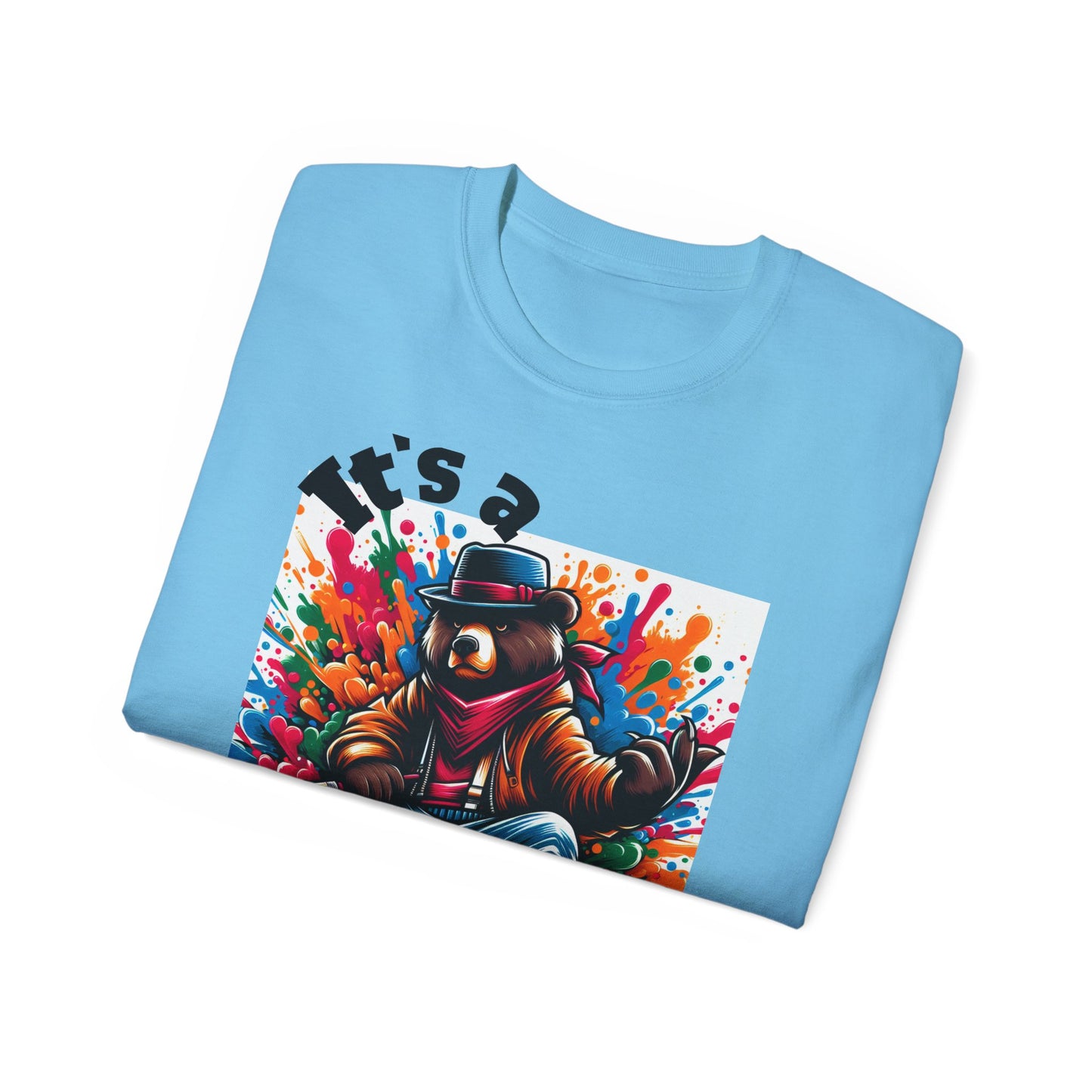 Simplisitee - It's a Vibe Unisex Ultra Cotton Tee - Funky Graphic Tee for Casual Outings & Parties