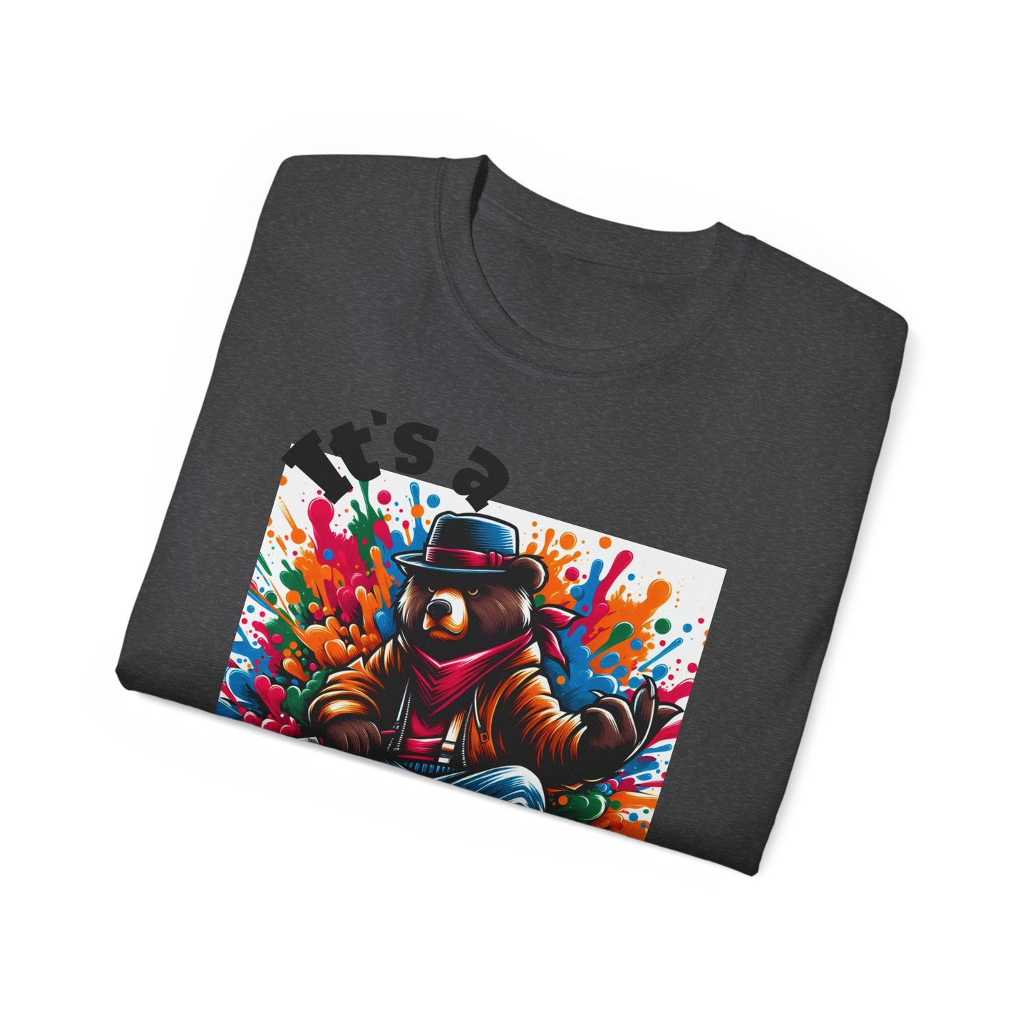 Simplisitee - It's a Vibe Unisex Ultra Cotton Tee - Funky Graphic Tee for Casual Outings & Parties