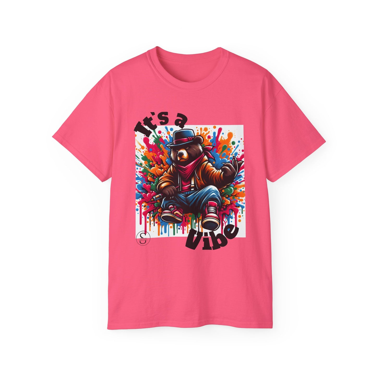 Simplisitee - It's a Vibe Unisex Ultra Cotton Tee - Funky Graphic Tee for Casual Outings & Parties