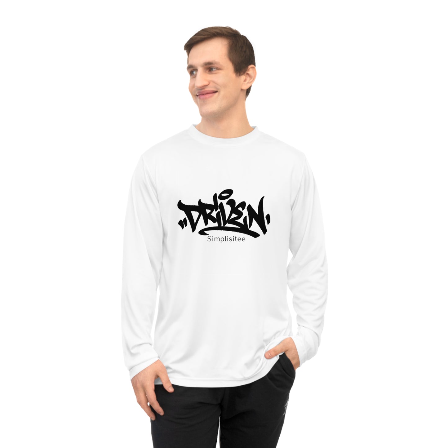 Graffiti-Inspired Performance Long Sleeve Shirt, Stylish Athletic Tee, Unique Workout Top, Gift for Fitness Lovers, Casual Streetwear, [...]