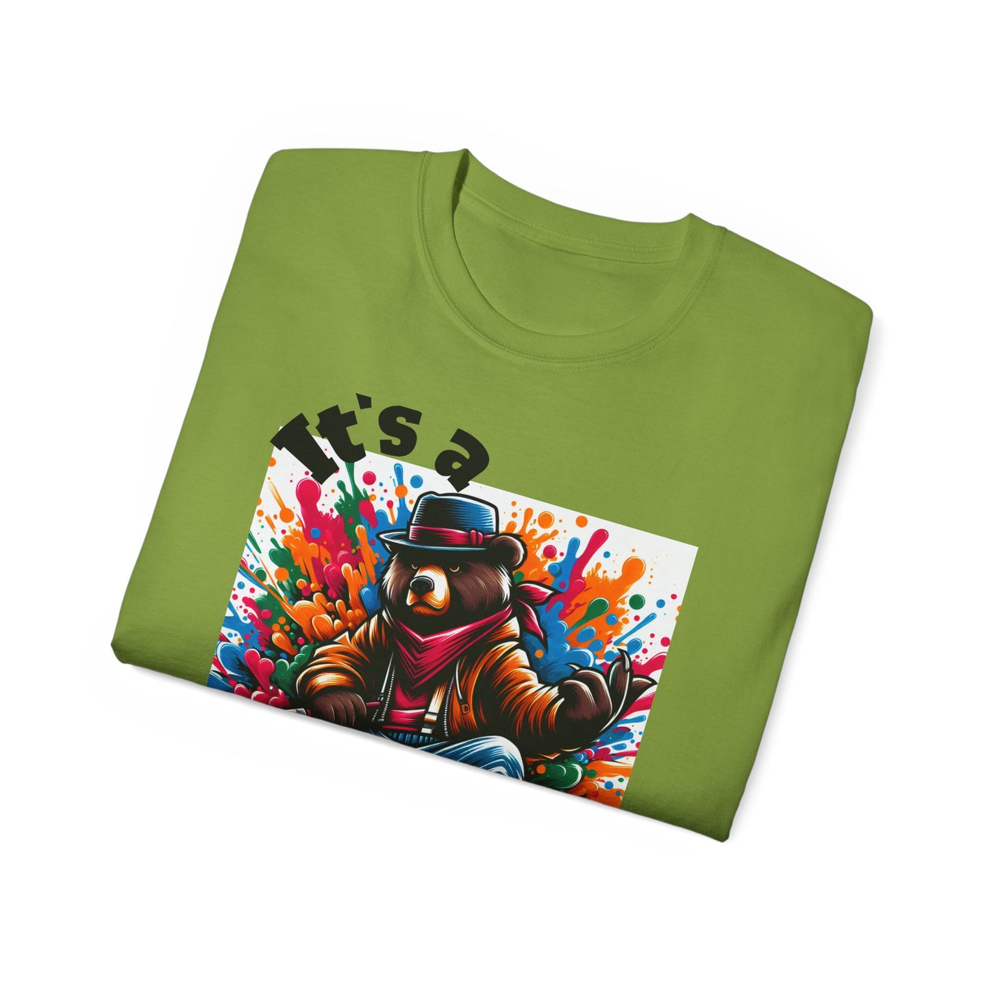 Simplisitee - It's a Vibe Unisex Ultra Cotton Tee - Funky Graphic Tee for Casual Outings & Parties