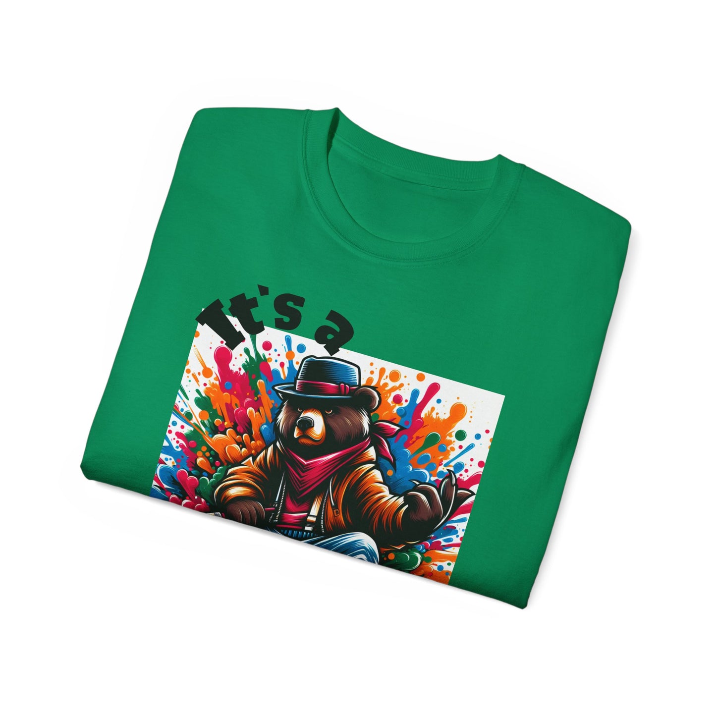 Simplisitee - It's a Vibe Unisex Ultra Cotton Tee - Funky Graphic Tee for Casual Outings & Parties