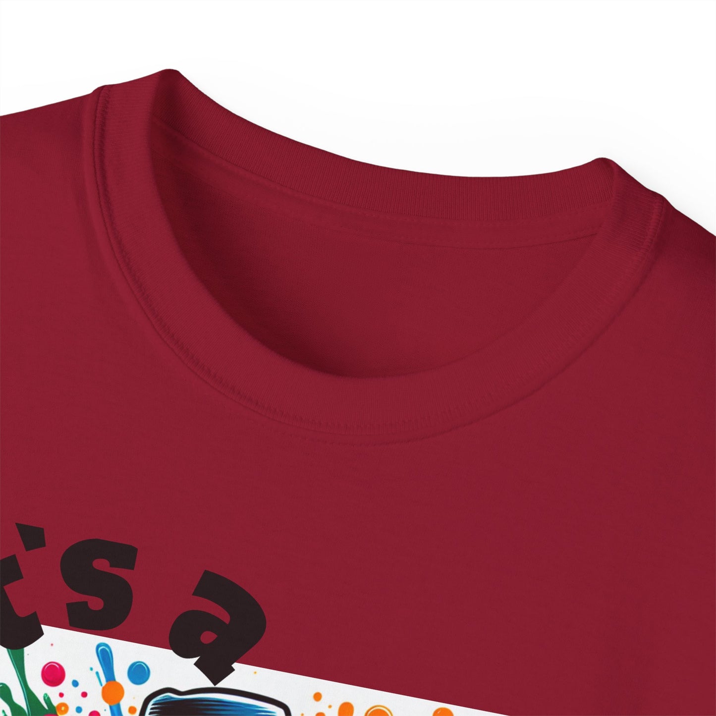 Simplisitee - It's a Vibe Unisex Ultra Cotton Tee - Funky Graphic Tee for Casual Outings & Parties