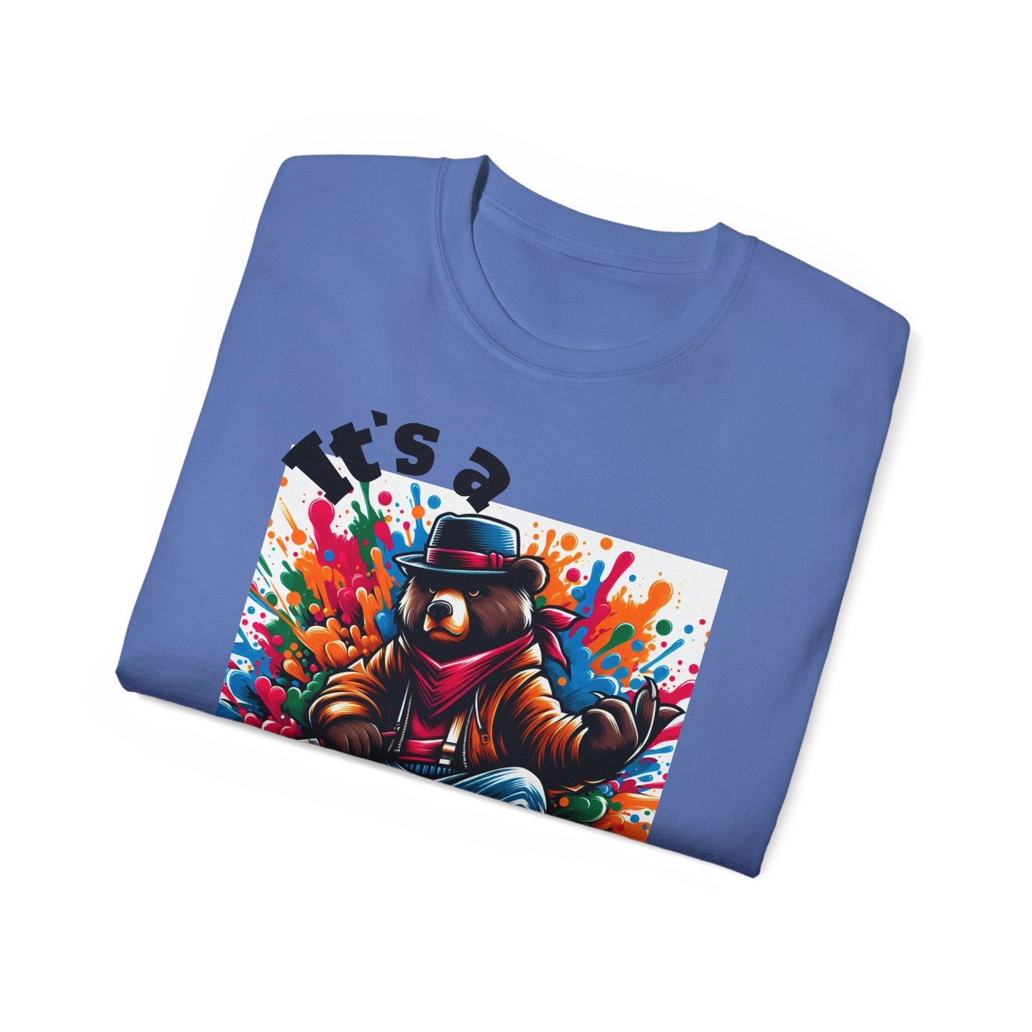 Simplisitee - It's a Vibe Unisex Ultra Cotton Tee - Funky Graphic Tee for Casual Outings & Parties