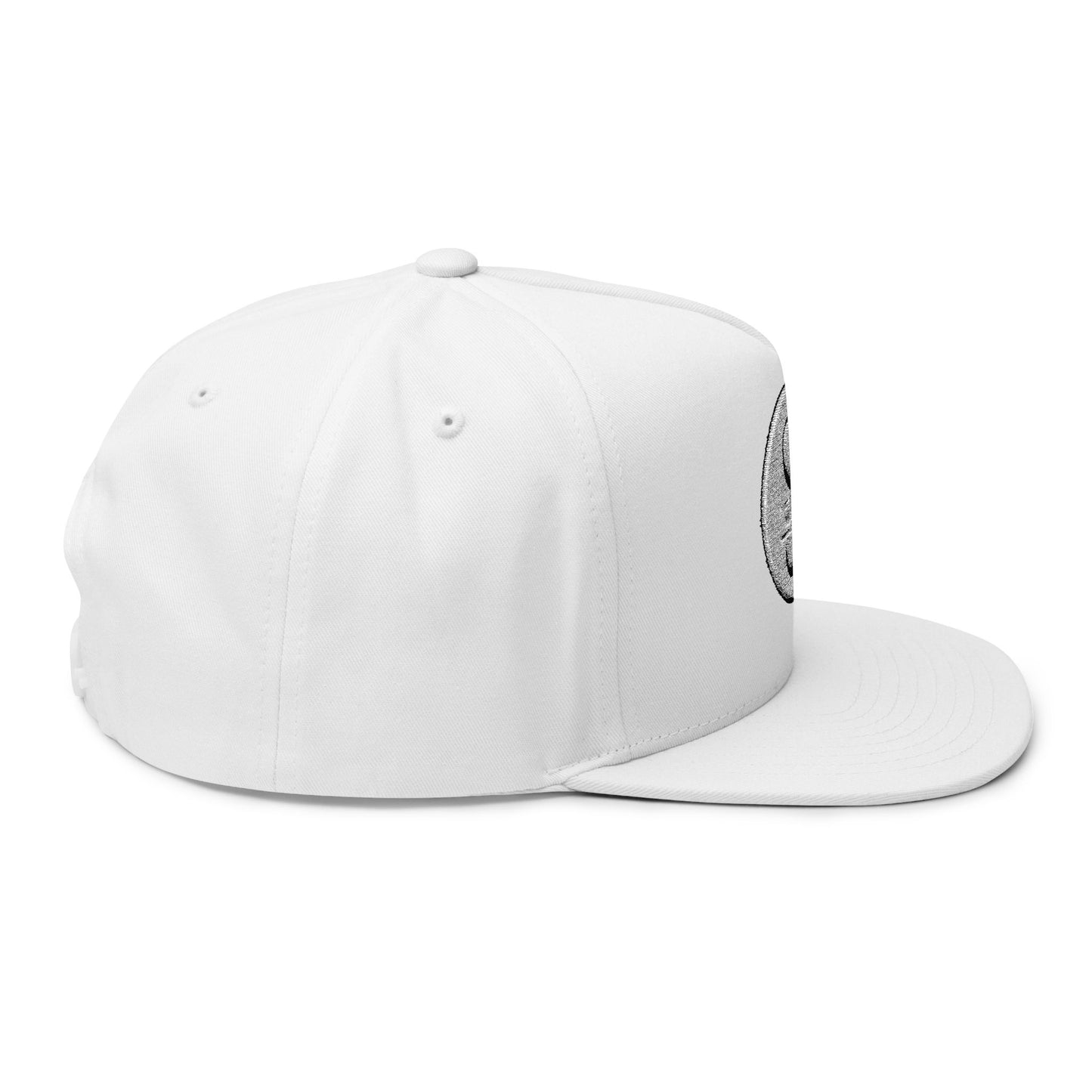 Simplisitee - Embroidered Flat Bill Cap - Stylish Snapback Hat for Fashion, Outdoor Adventures, Gift, Unisex