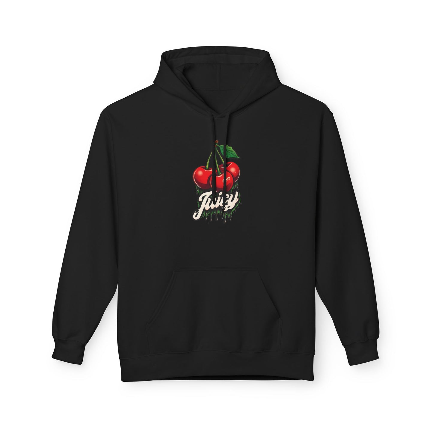 Juicy Cherry Graphic Hoodie , Cozy Sweatshirt, Gift Idea, Casual Wear,  Fashion