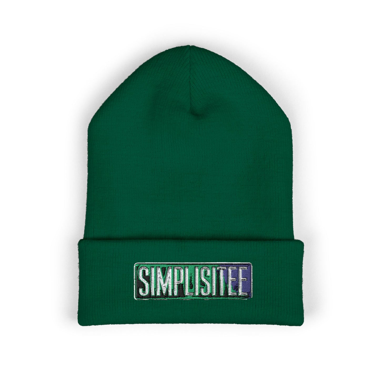 Trendy Embroidered Beanie,  Simplisitee - Fashionable Winter Hat, Cozy Knit Cap, Gift for Him/Her, Street Style Accessory