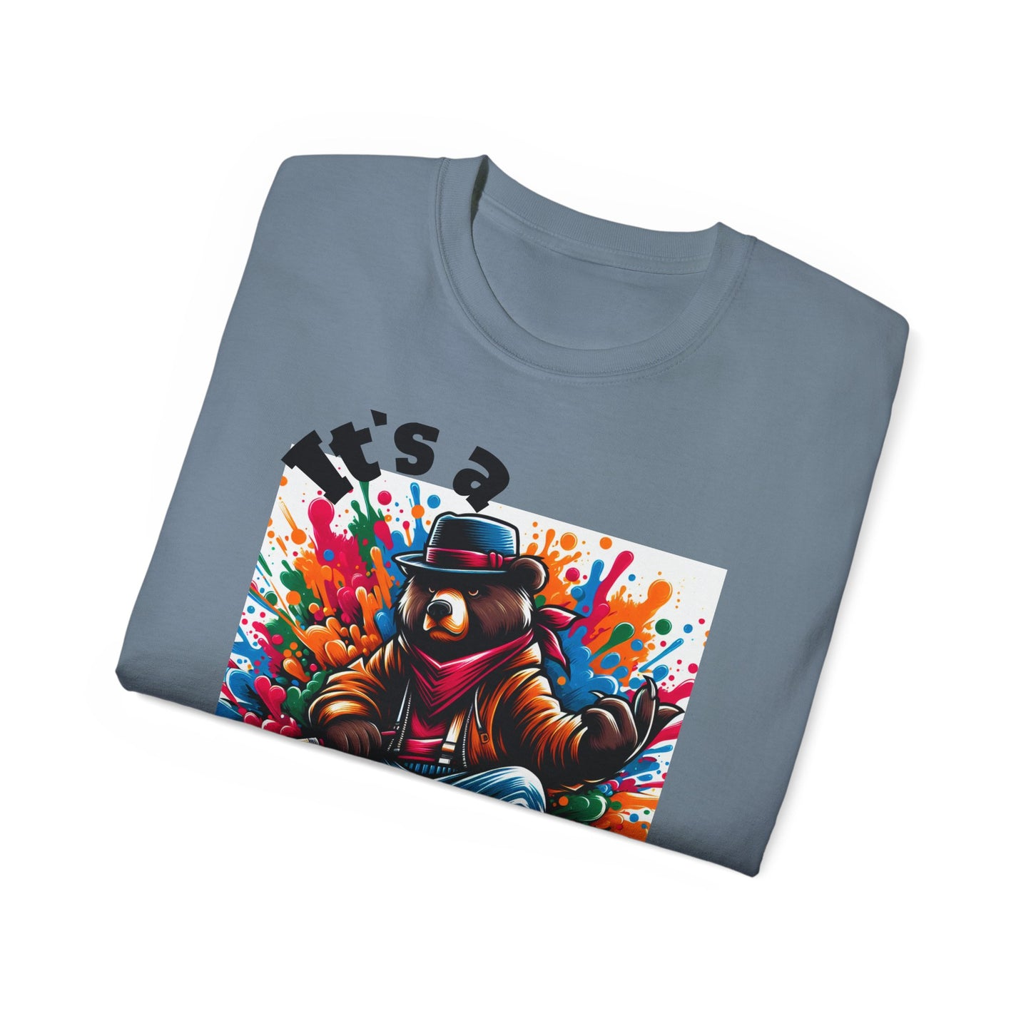 Simplisitee - It's a Vibe Unisex Ultra Cotton Tee - Funky Graphic Tee for Casual Outings & Parties