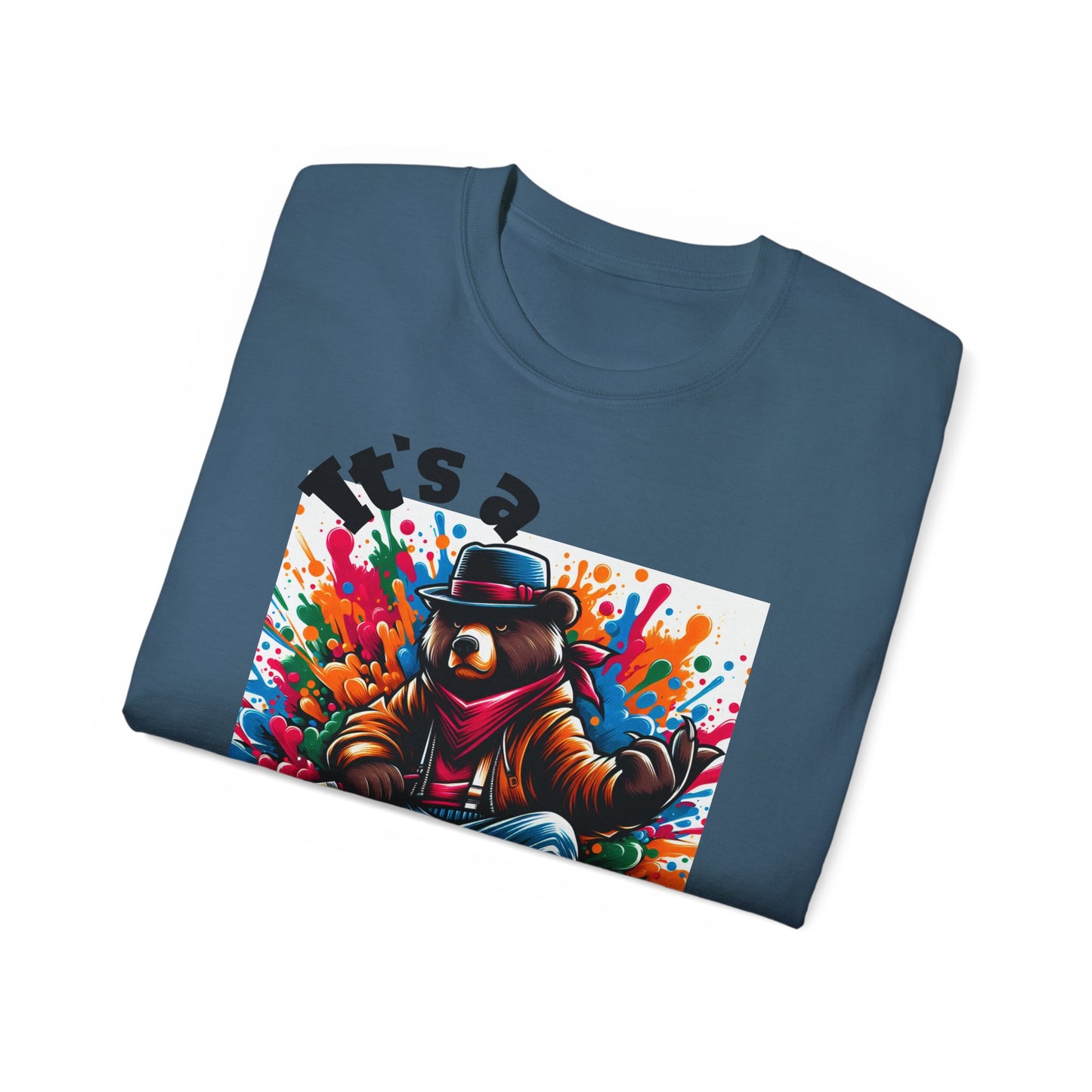 Simplisitee - It's a Vibe Unisex Ultra Cotton Tee - Funky Graphic Tee for Casual Outings & Parties