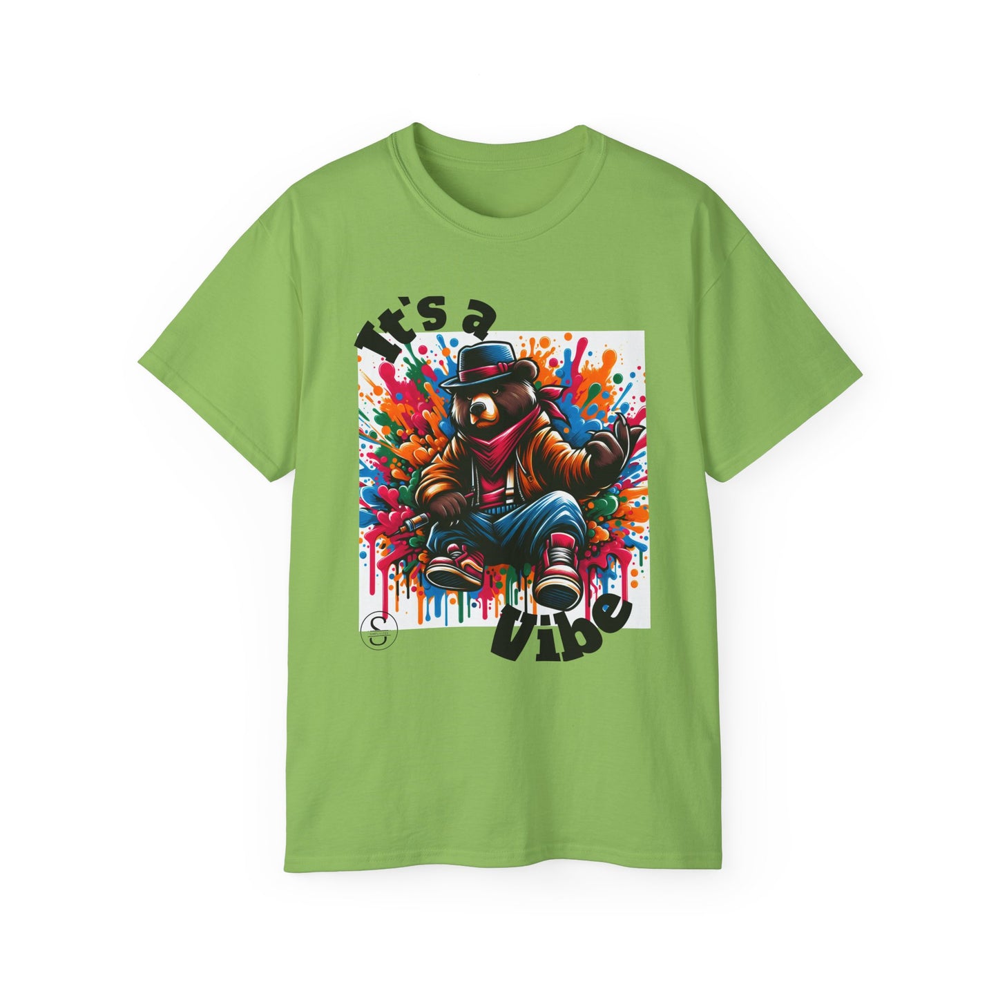 Simplisitee - It's a Vibe Unisex Ultra Cotton Tee - Funky Graphic Tee for Casual Outings & Parties