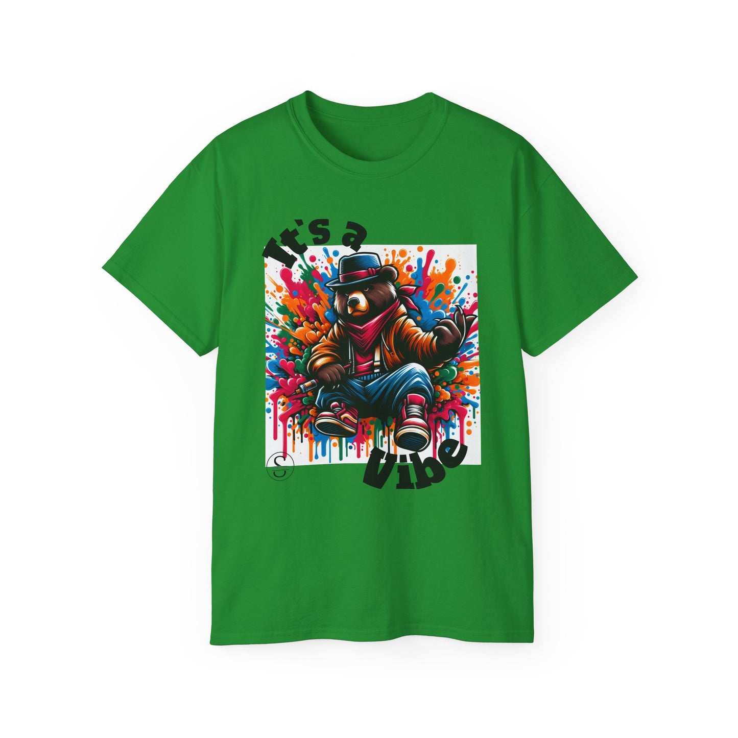 Simplisitee - It's a Vibe Unisex Ultra Cotton Tee - Funky Graphic Tee for Casual Outings & Parties