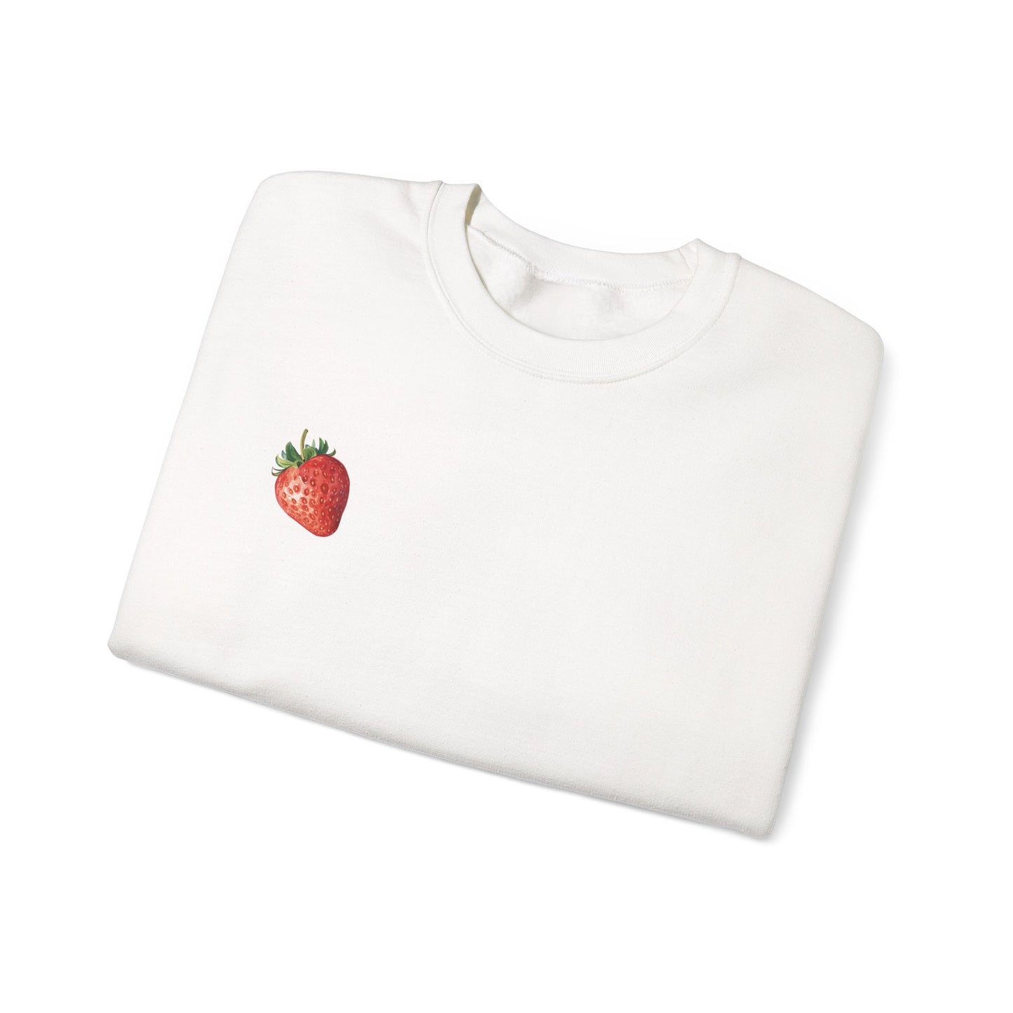 Simplisitee - Strawberry Bunny Sweatshirt - Cute Unisex Crewneck, Cozy Apparel for Spring, Pastel Aesthetic, Perfect Gift for Her, Easter Fashion