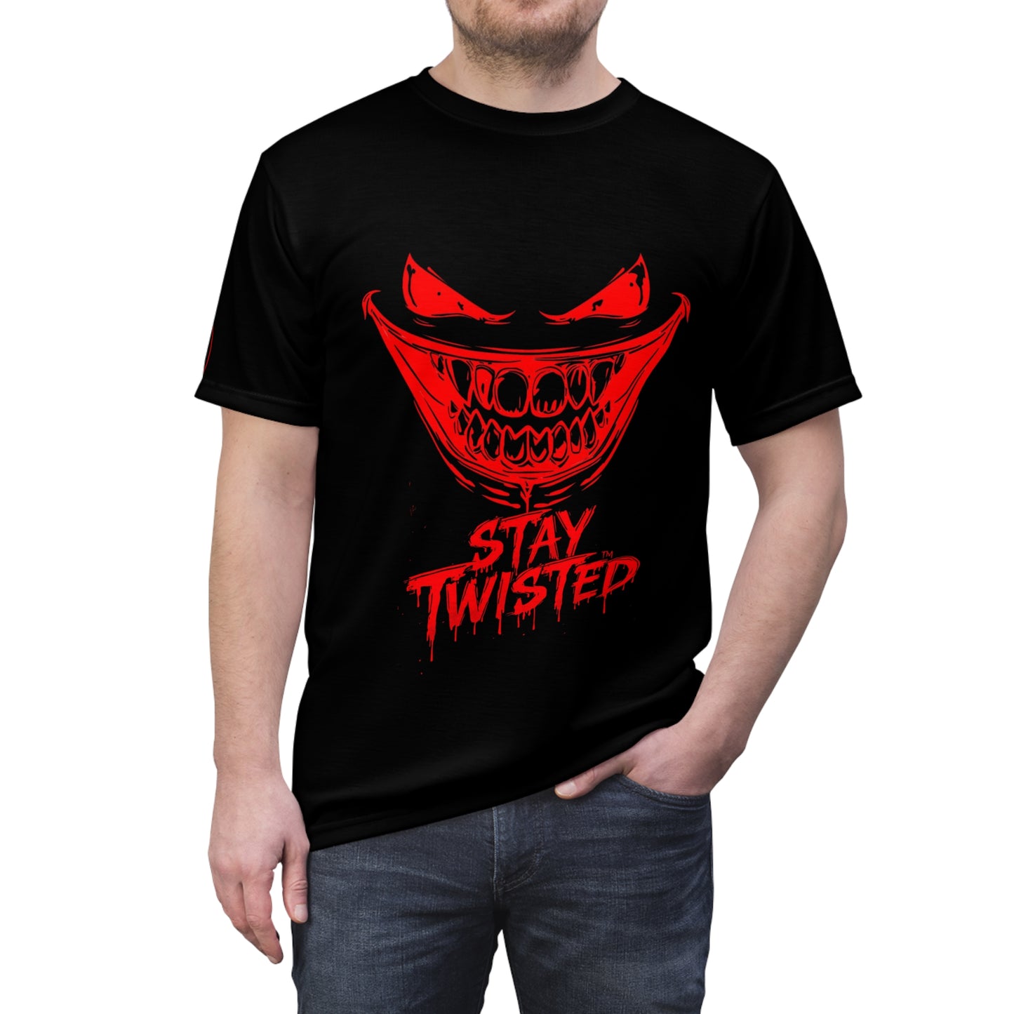 Stay Twisted Unisex Tee - Edgy Graphic Shirt, Unique and Casual Wear, Trendy Streetwear