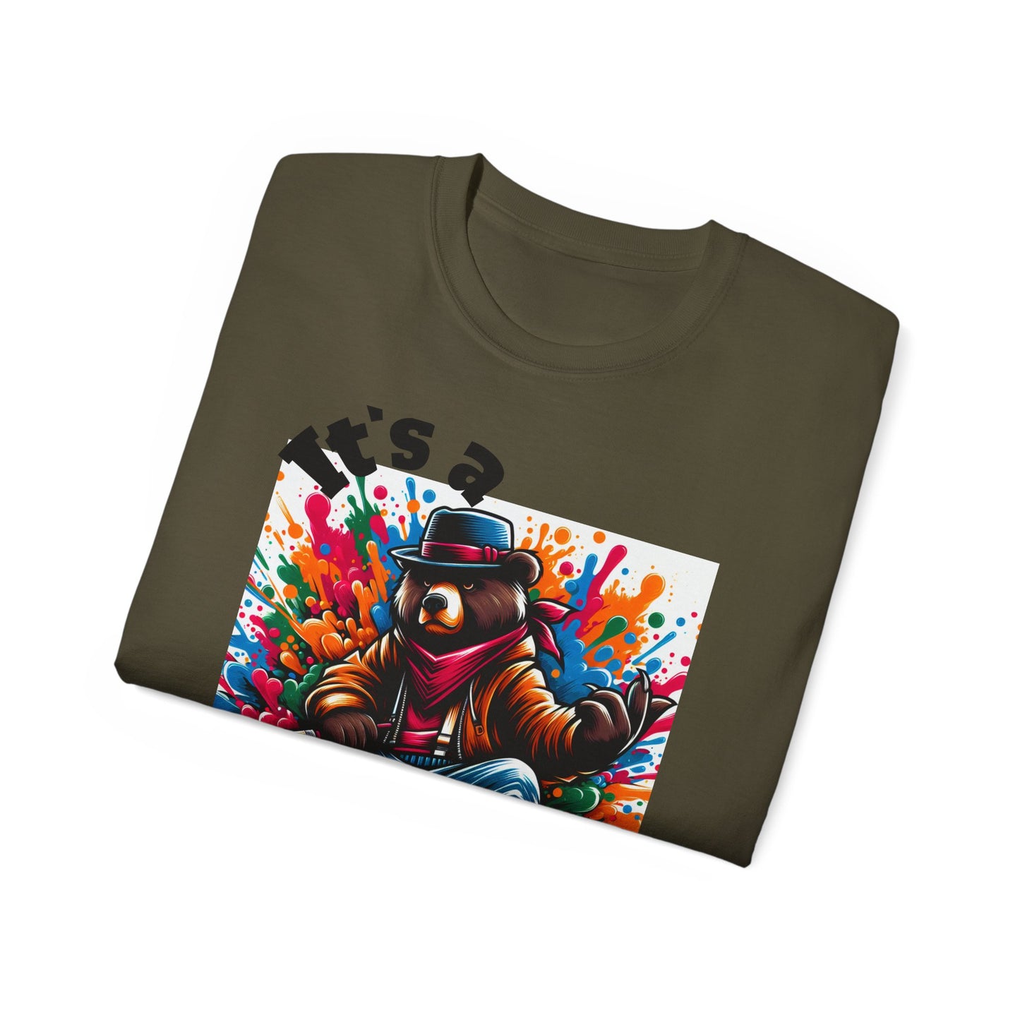 Simplisitee - It's a Vibe Unisex Ultra Cotton Tee - Funky Graphic Tee for Casual Outings & Parties