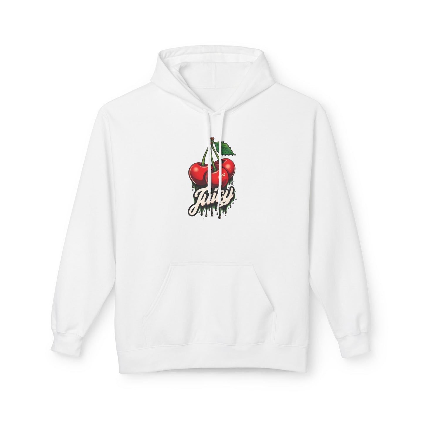 Juicy Cherry Graphic Hoodie , Cozy Sweatshirt, Gift Idea, Casual Wear,  Fashion