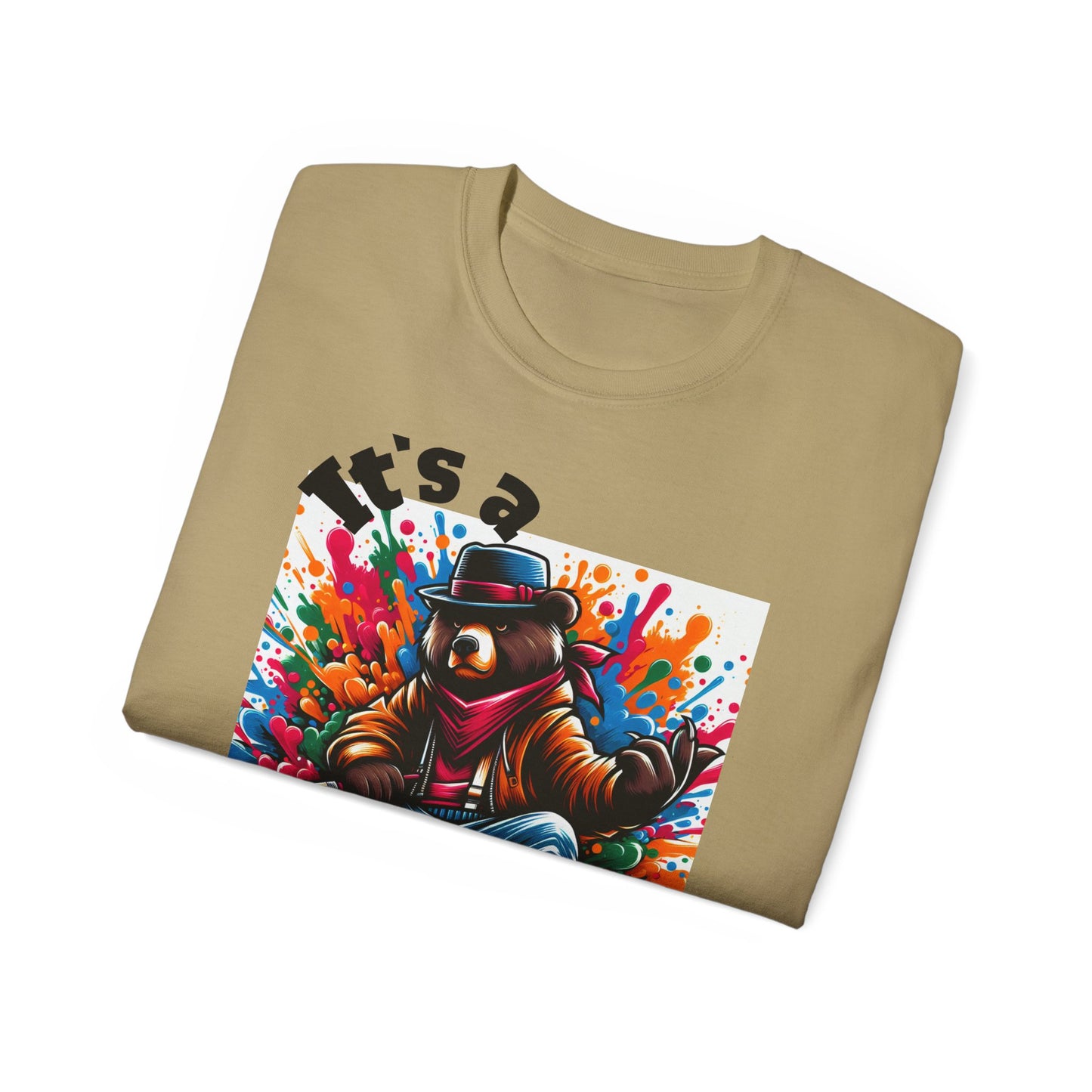 Simplisitee - It's a Vibe Unisex Ultra Cotton Tee - Funky Graphic Tee for Casual Outings & Parties