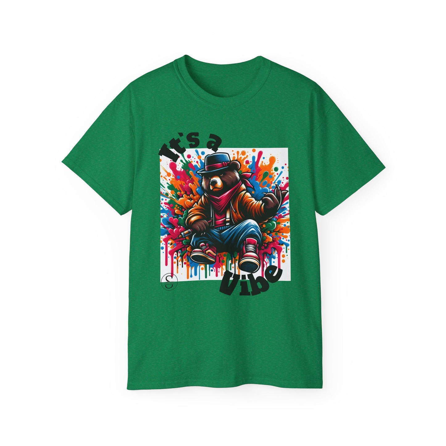 Simplisitee - It's a Vibe Unisex Ultra Cotton Tee - Funky Graphic Tee for Casual Outings & Parties