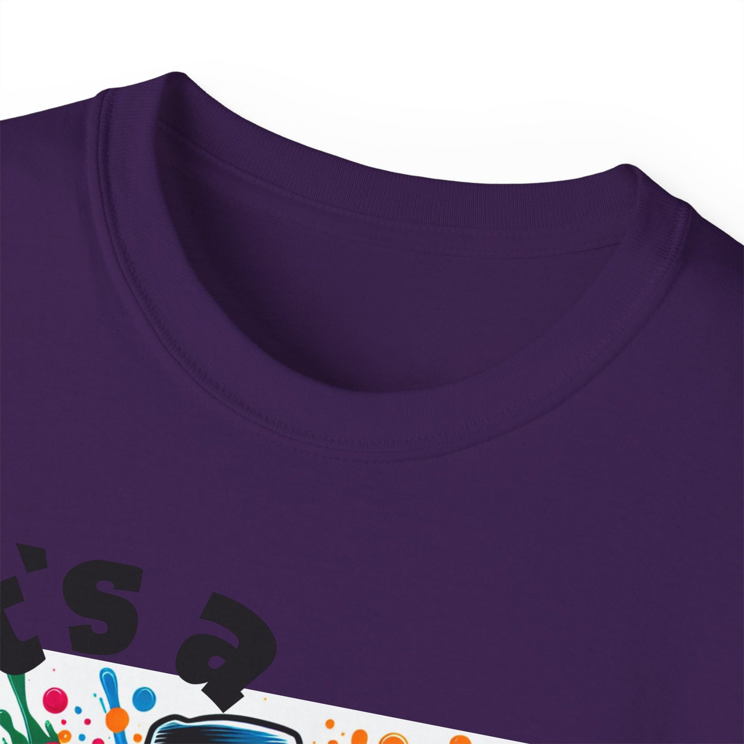 Simplisitee - It's a Vibe Unisex Ultra Cotton Tee - Funky Graphic Tee for Casual Outings & Parties